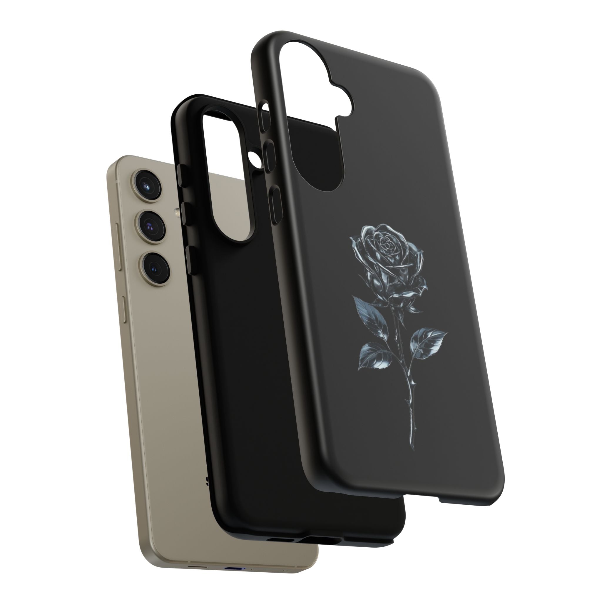 Metallic Rose Phone Case