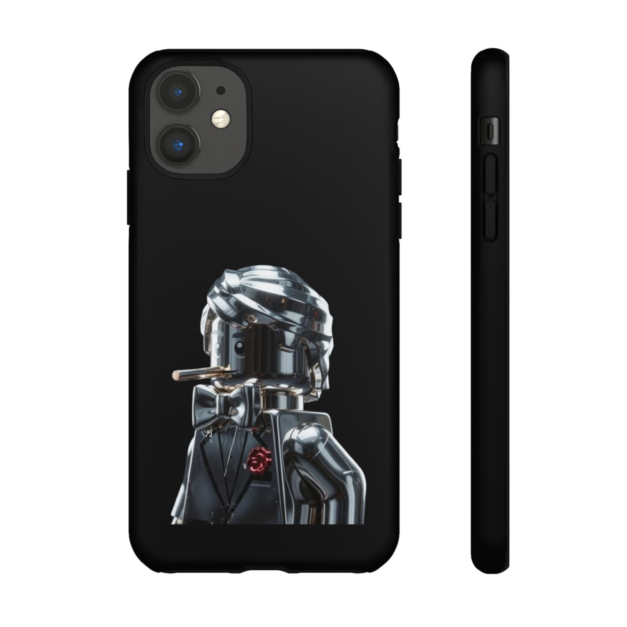 Shiny Brickman Phone Case