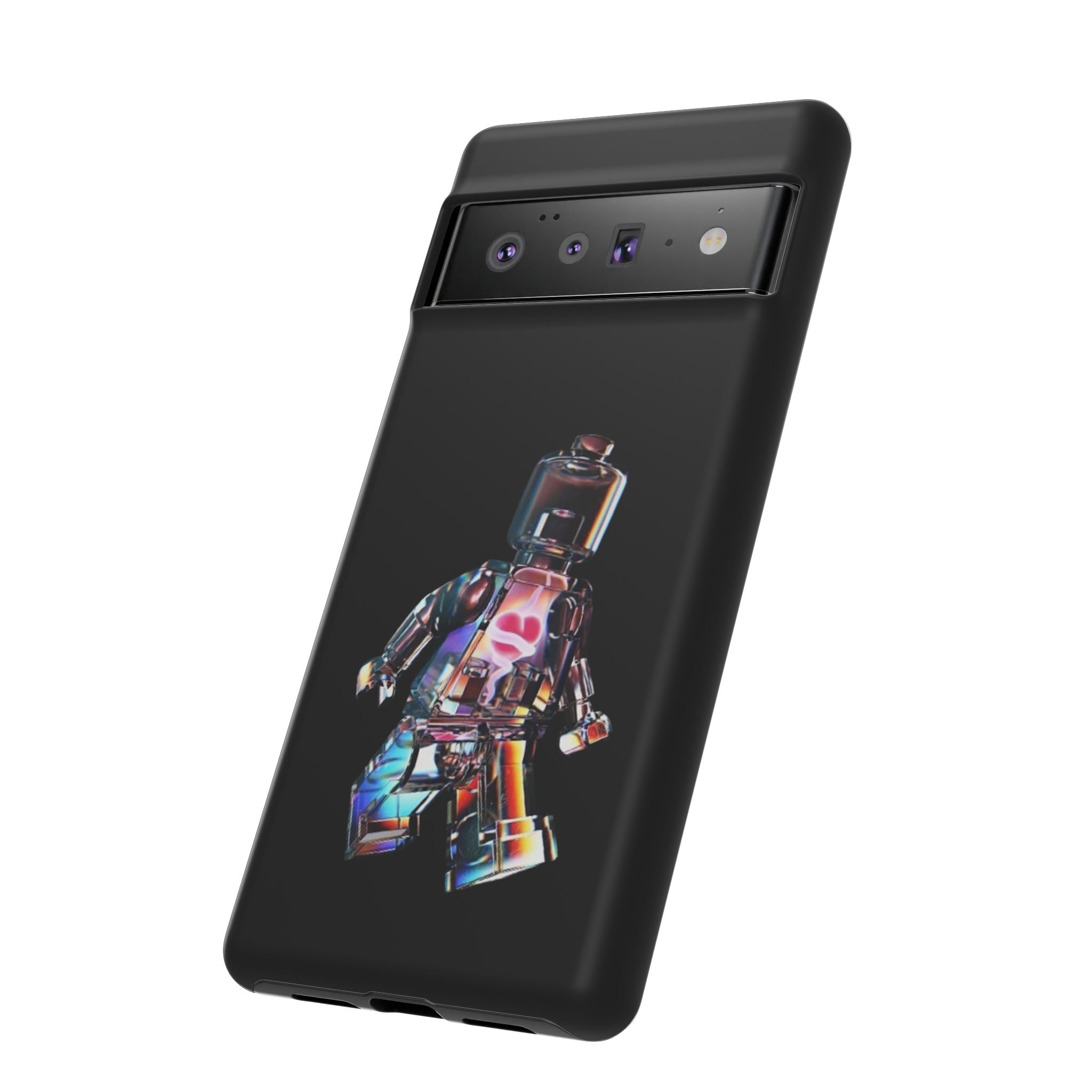 Holographic Brickman Phone Case