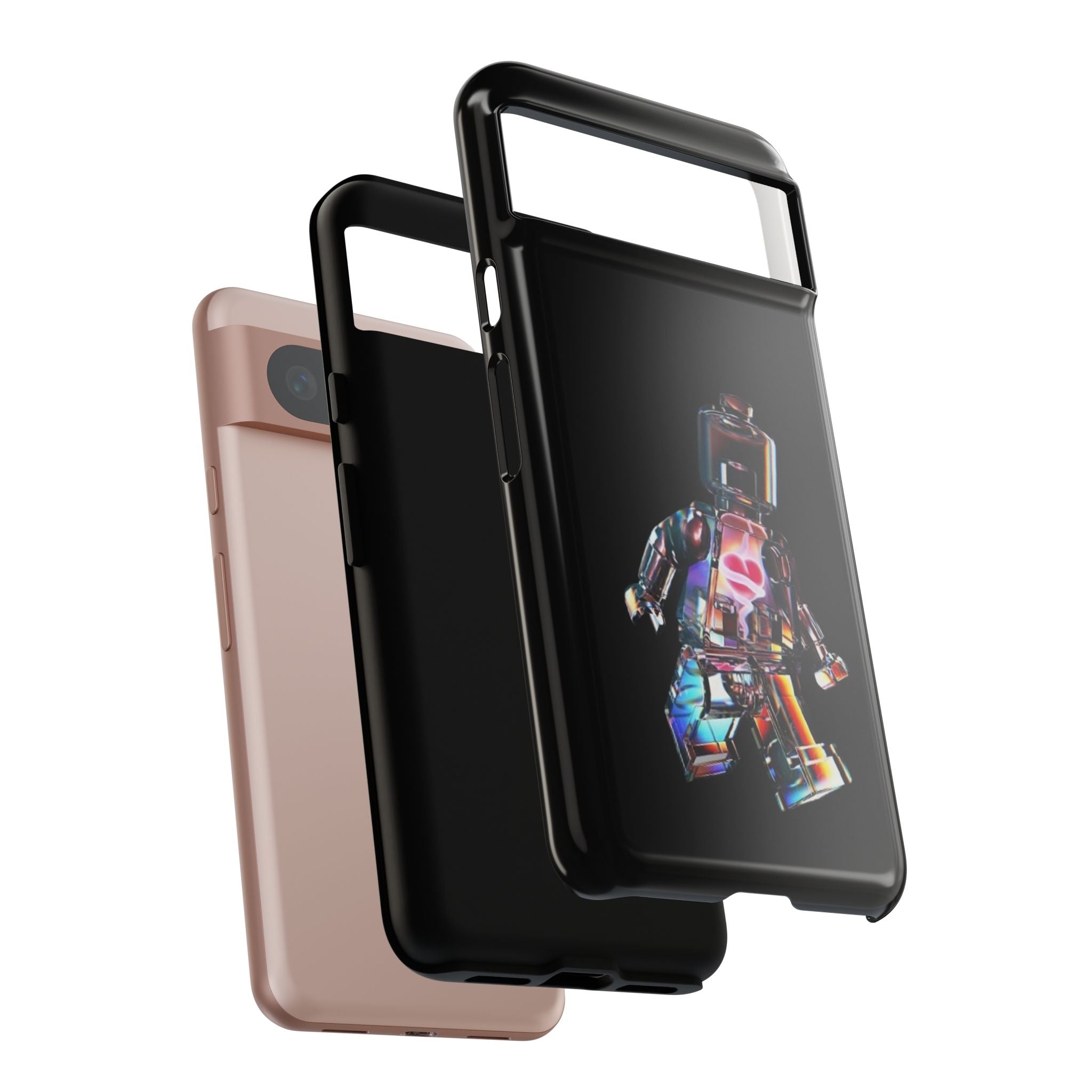 Holographic Brickman Phone Case