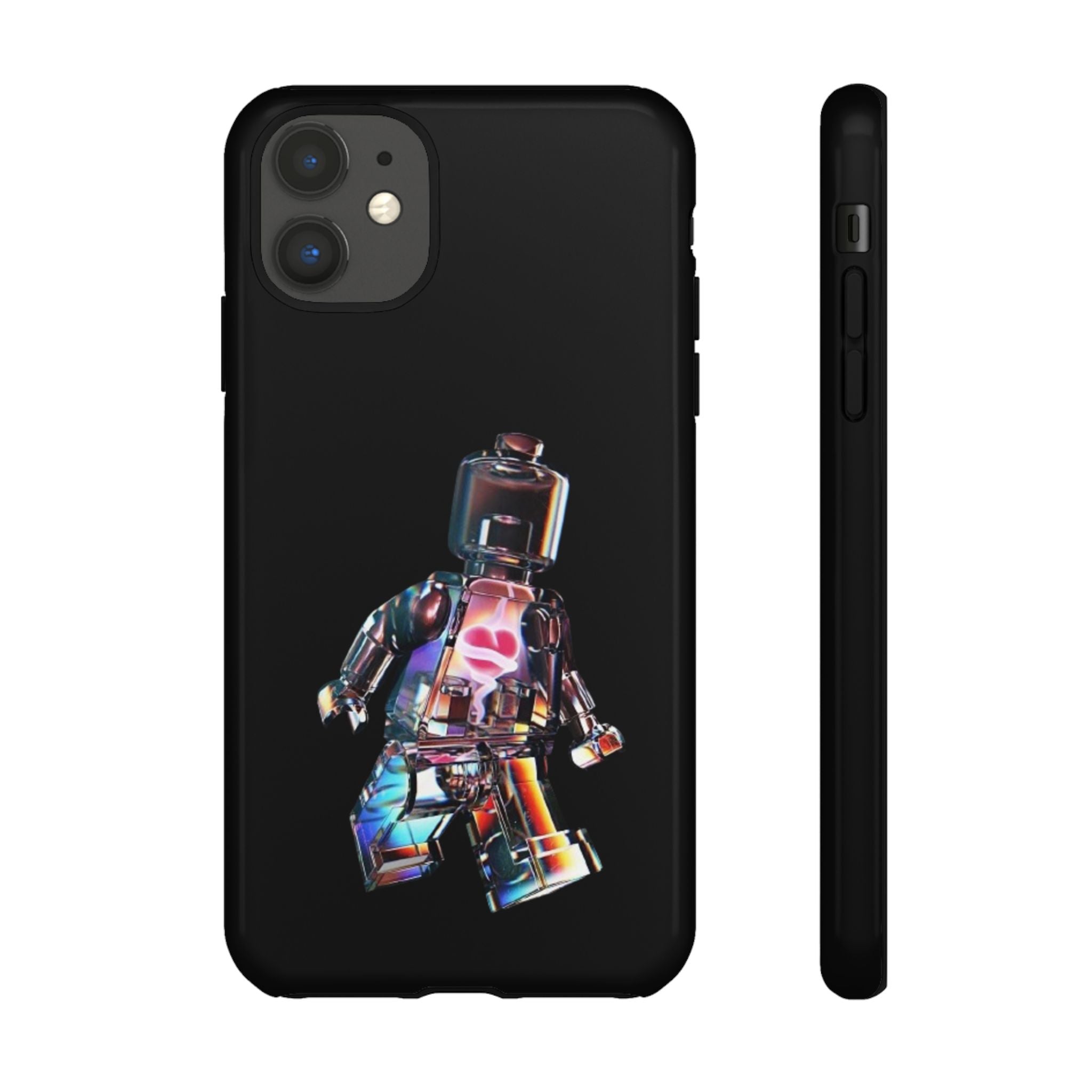Holographic Brickman Phone Case