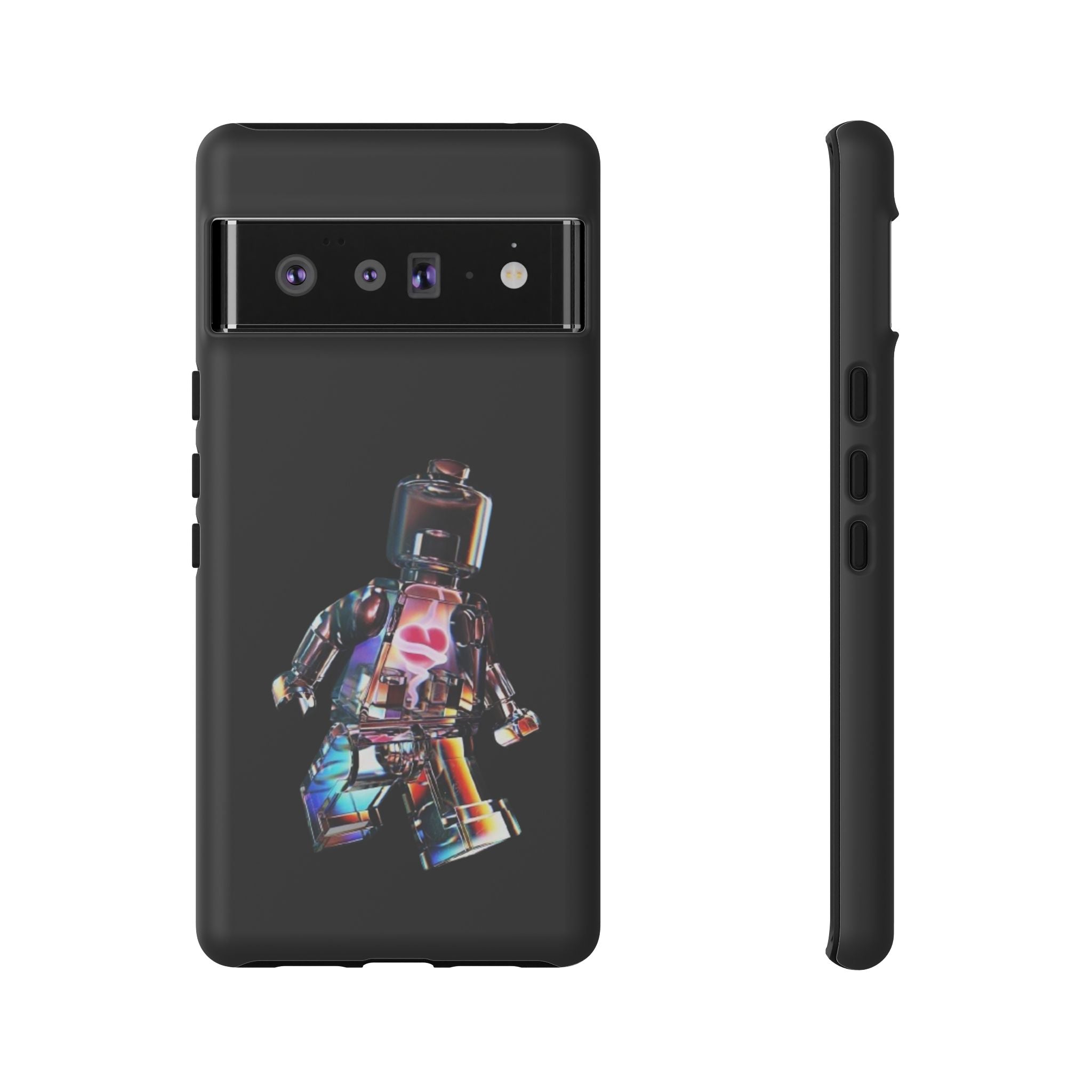 Holographic Brickman Phone Case