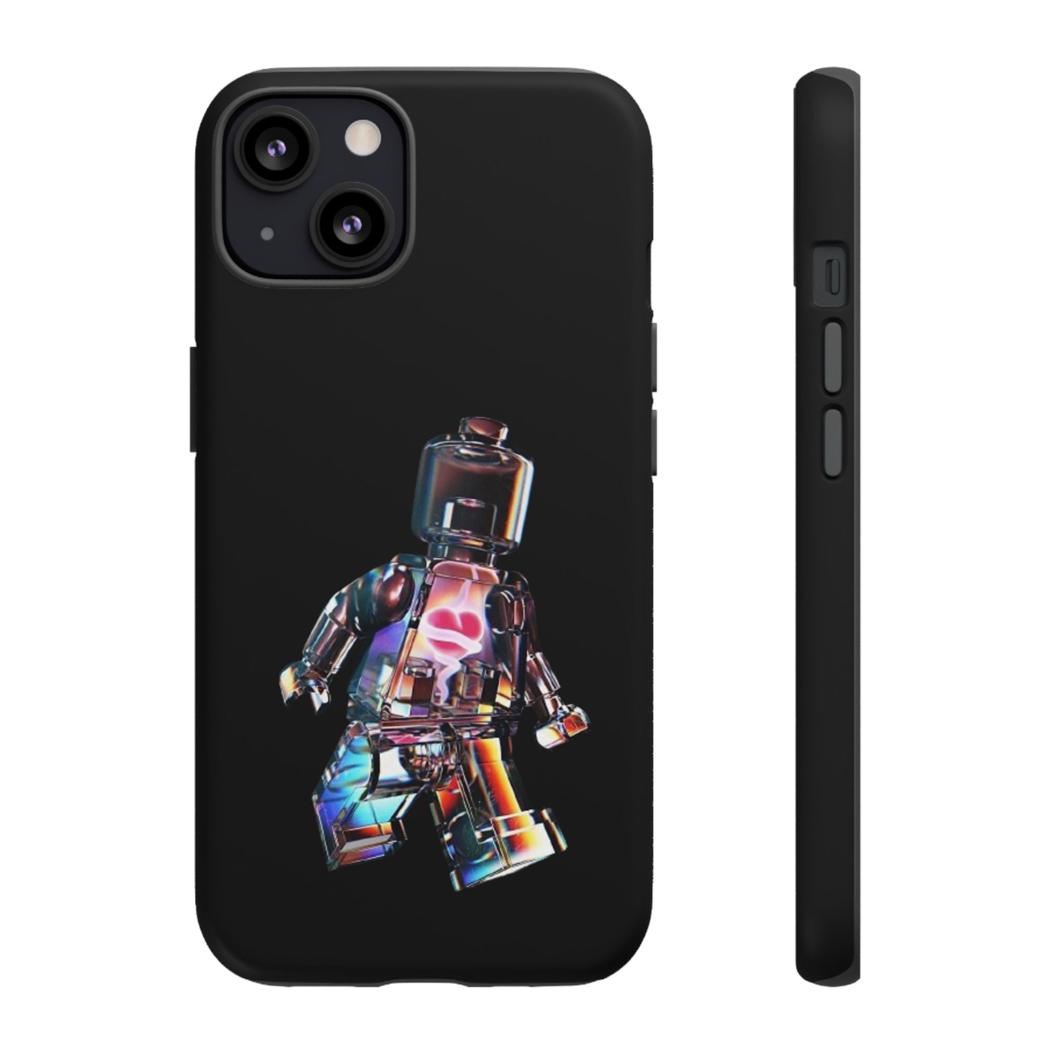 Holographic Brickman Phone Case