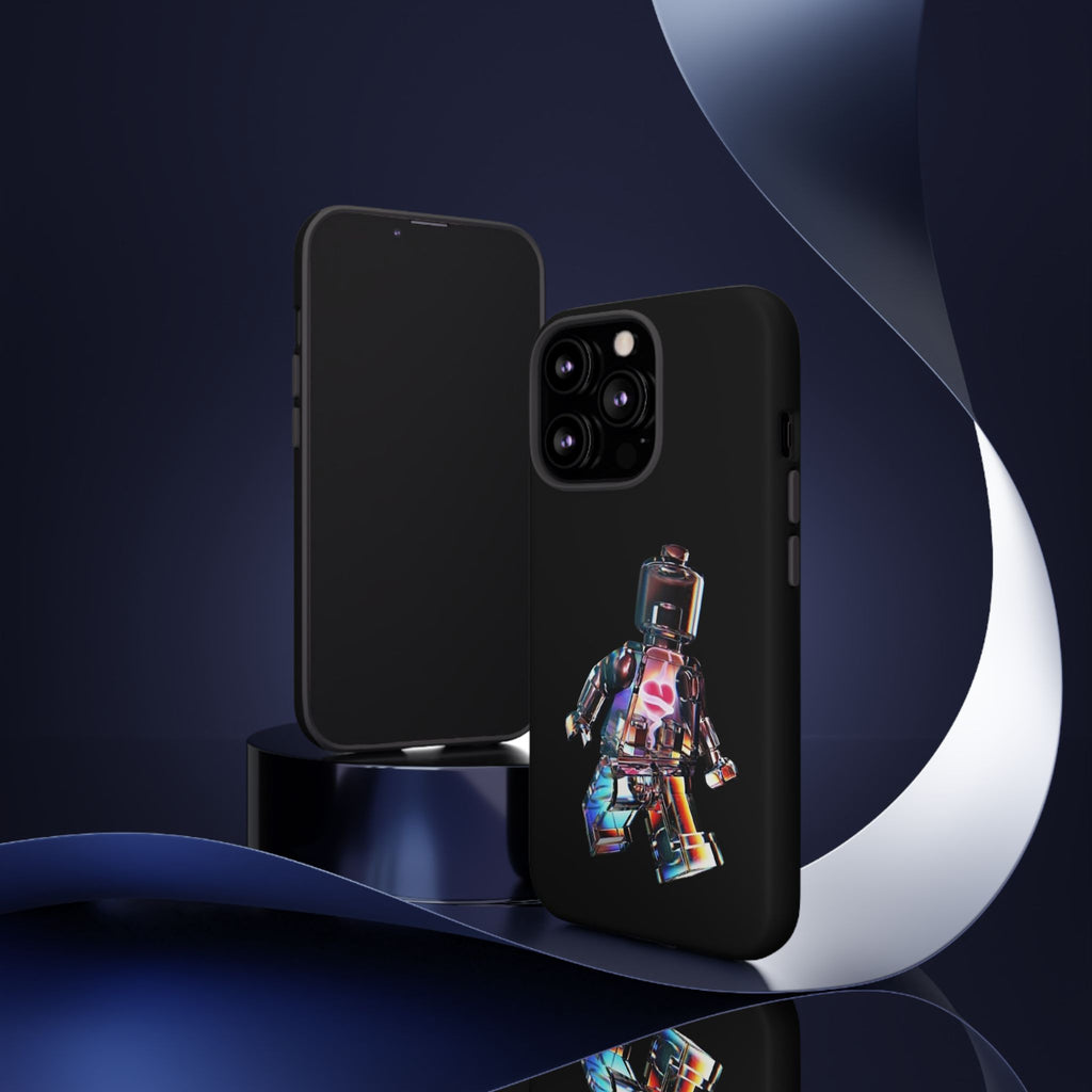 Holographic Brickman Phone Case