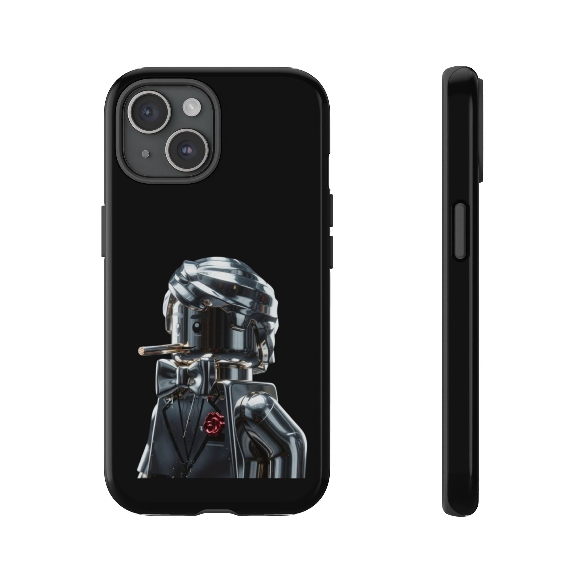 Shiny Brickman Phone Case
