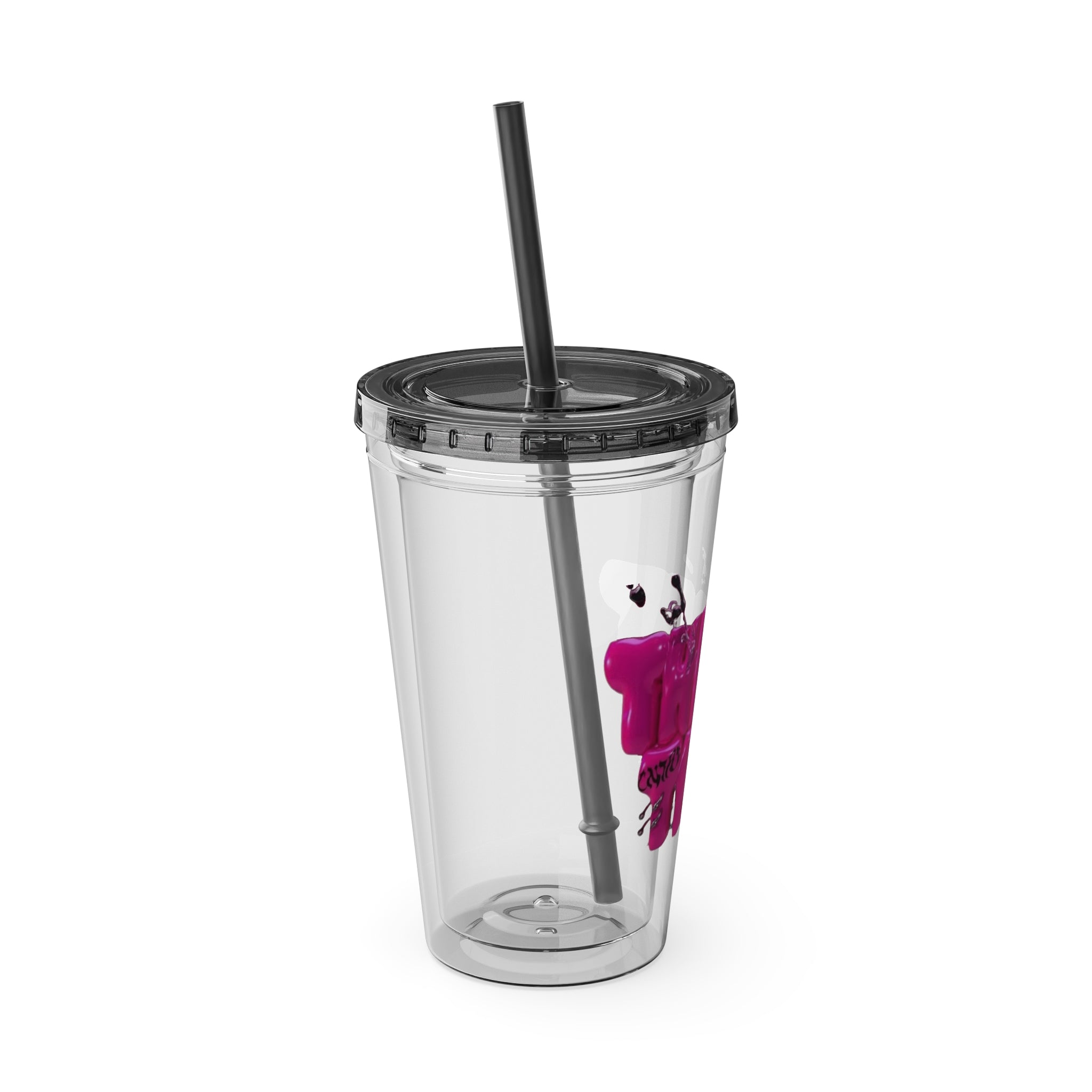 Thirst Trap Tumbler with Straw, 16oz