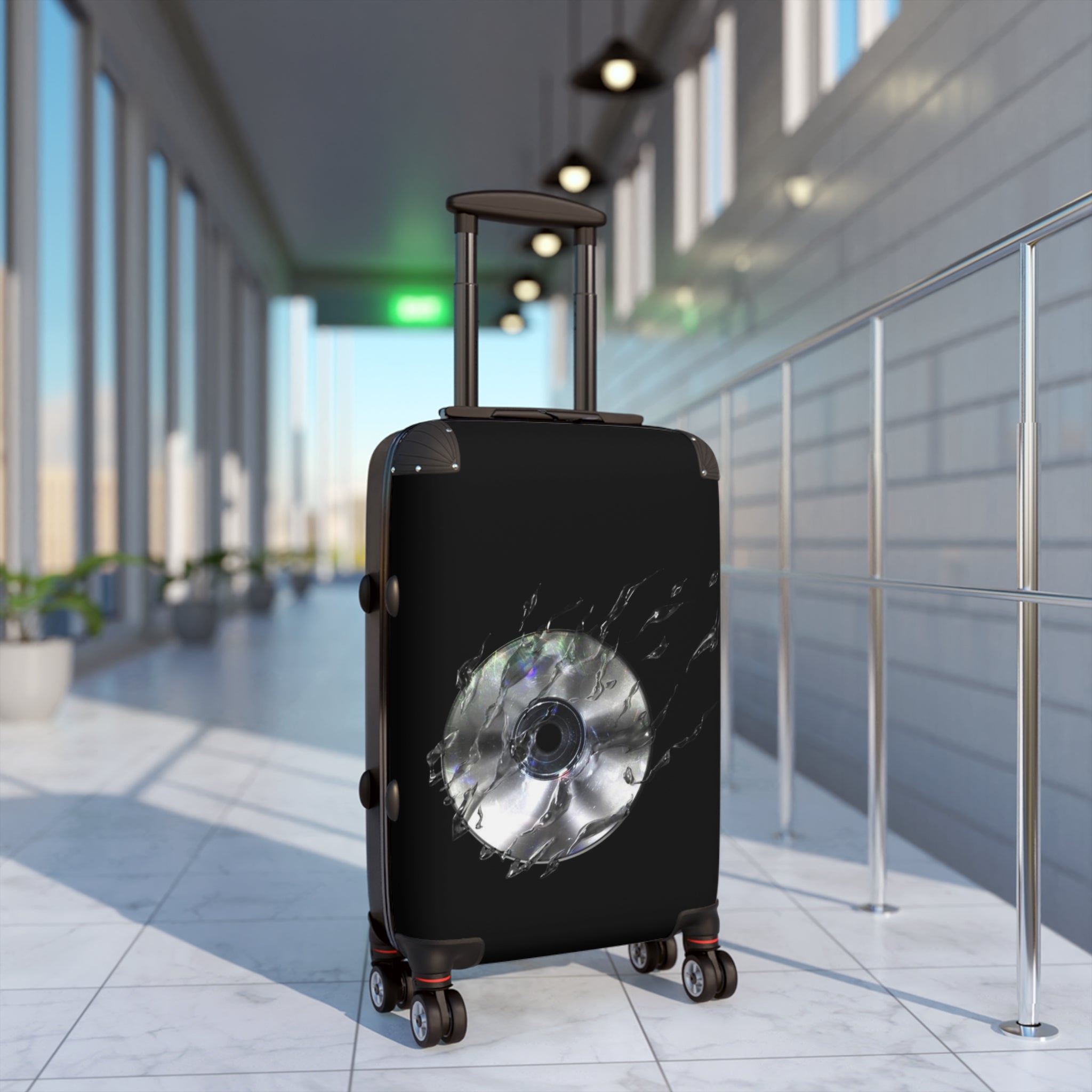 Dripping Disk Suitcase