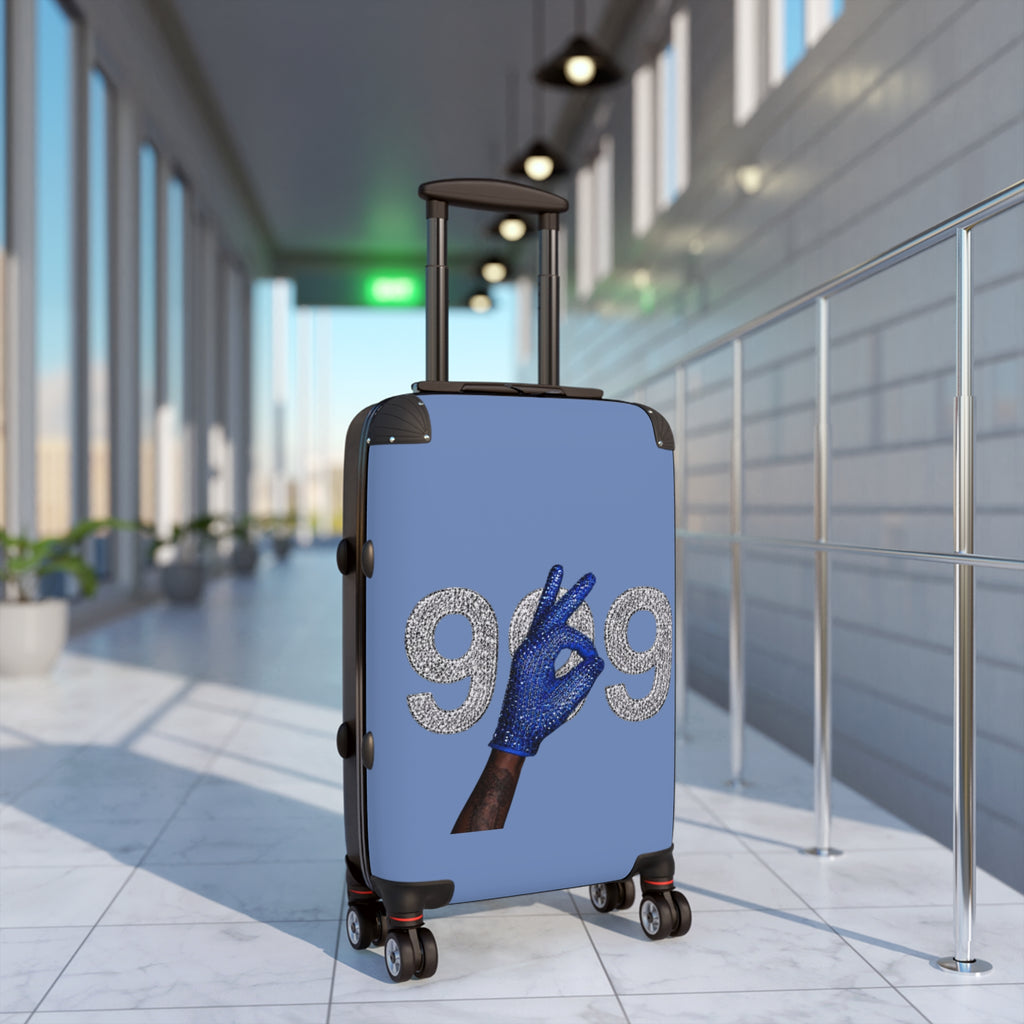 Blue 999 Suitcase