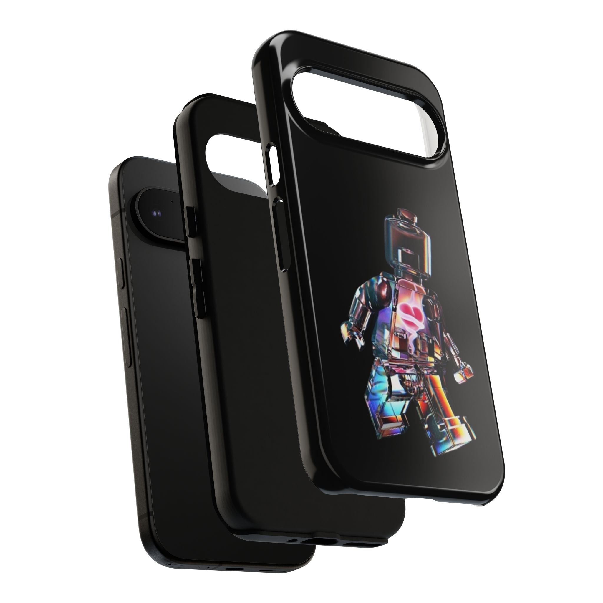 Holographic Brickman Phone Case