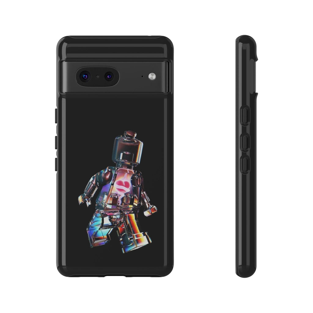 Holographic Brickman Phone Case