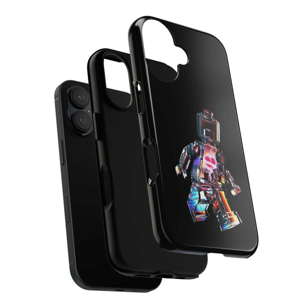 Holographic Brickman Phone Case