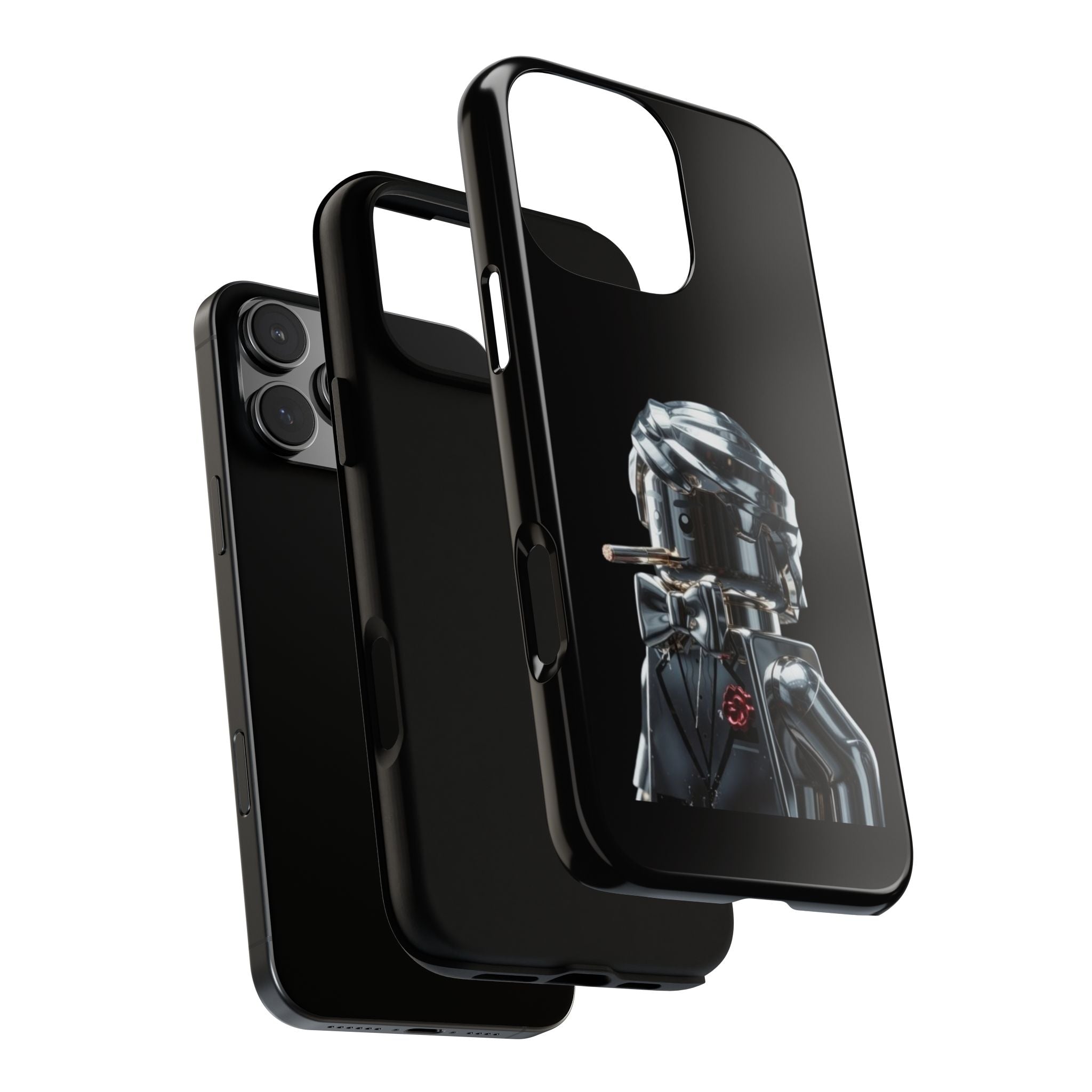 Shiny Brickman Phone Case