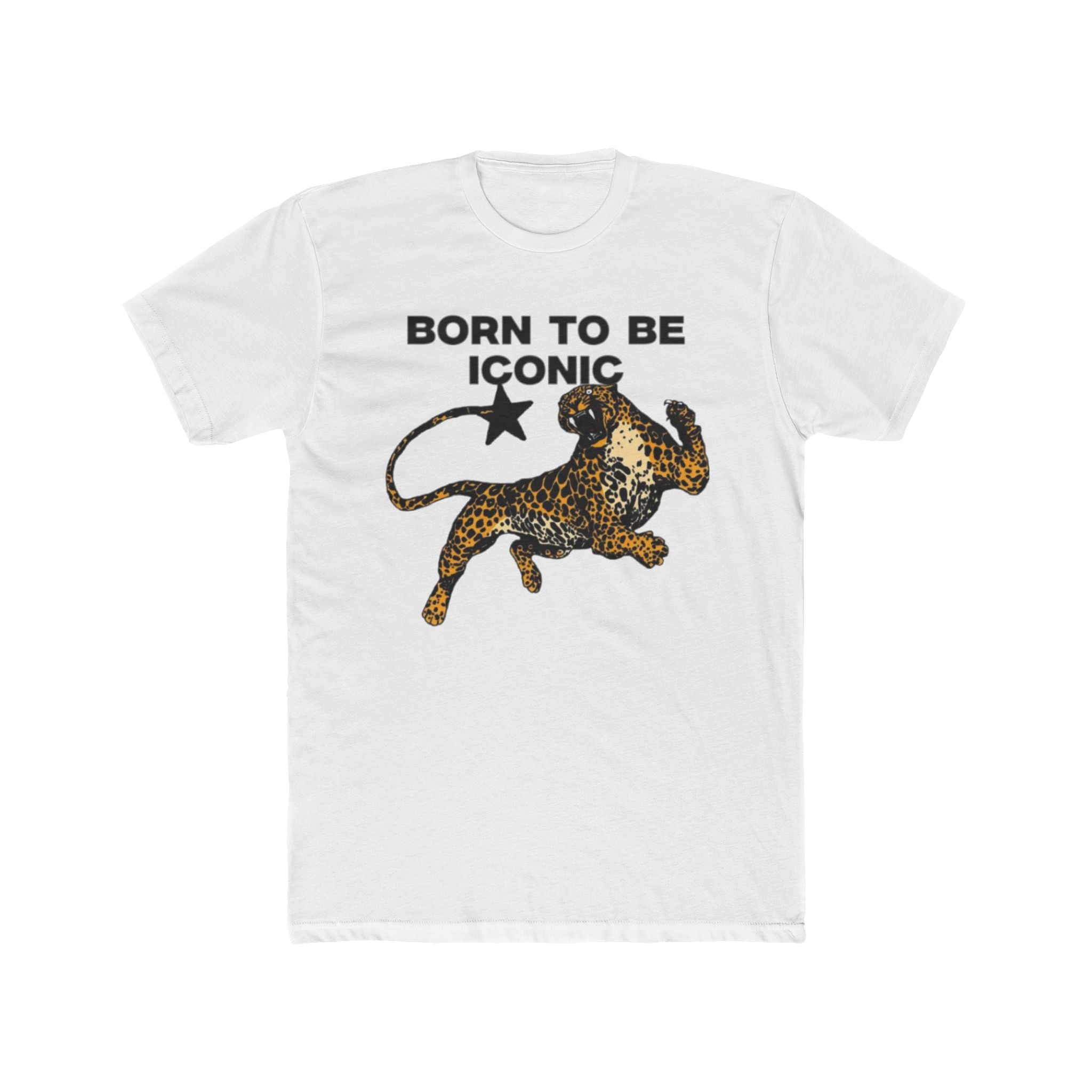 Born To Be Iconic Leopard Tee