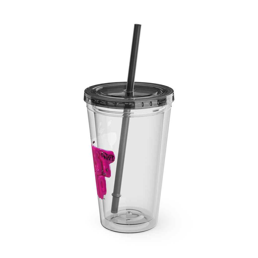 Thirst Trap Tumbler with Straw, 16oz