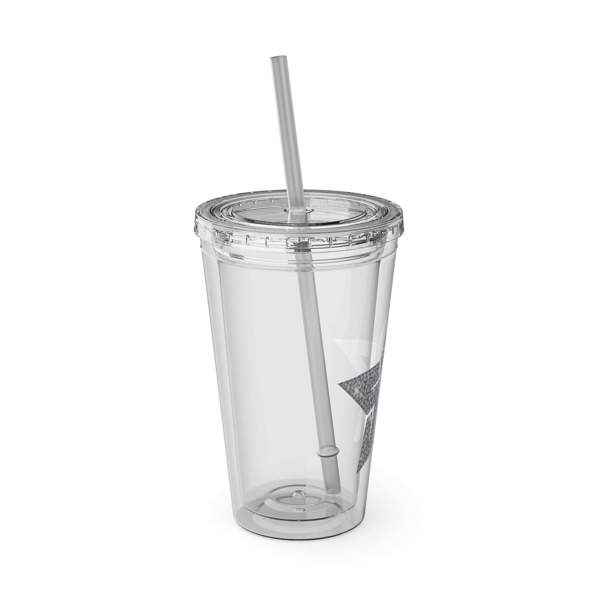 VVS Star Tumbler with Straw, 16oz