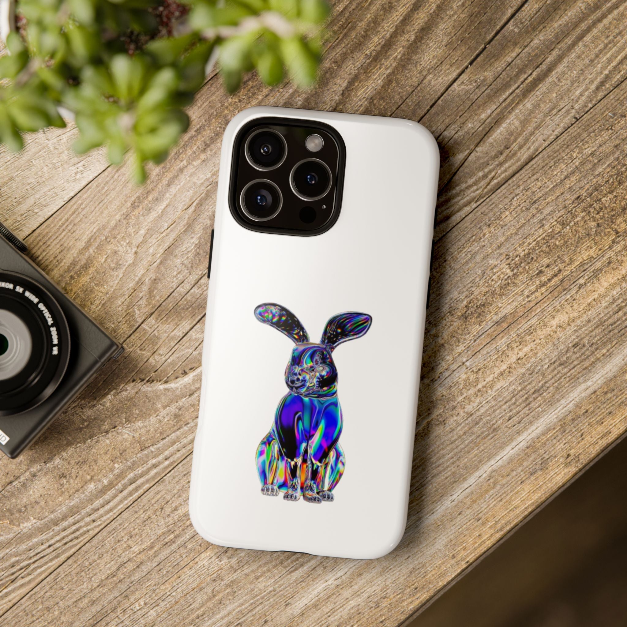Holographic Bunny Phone Case