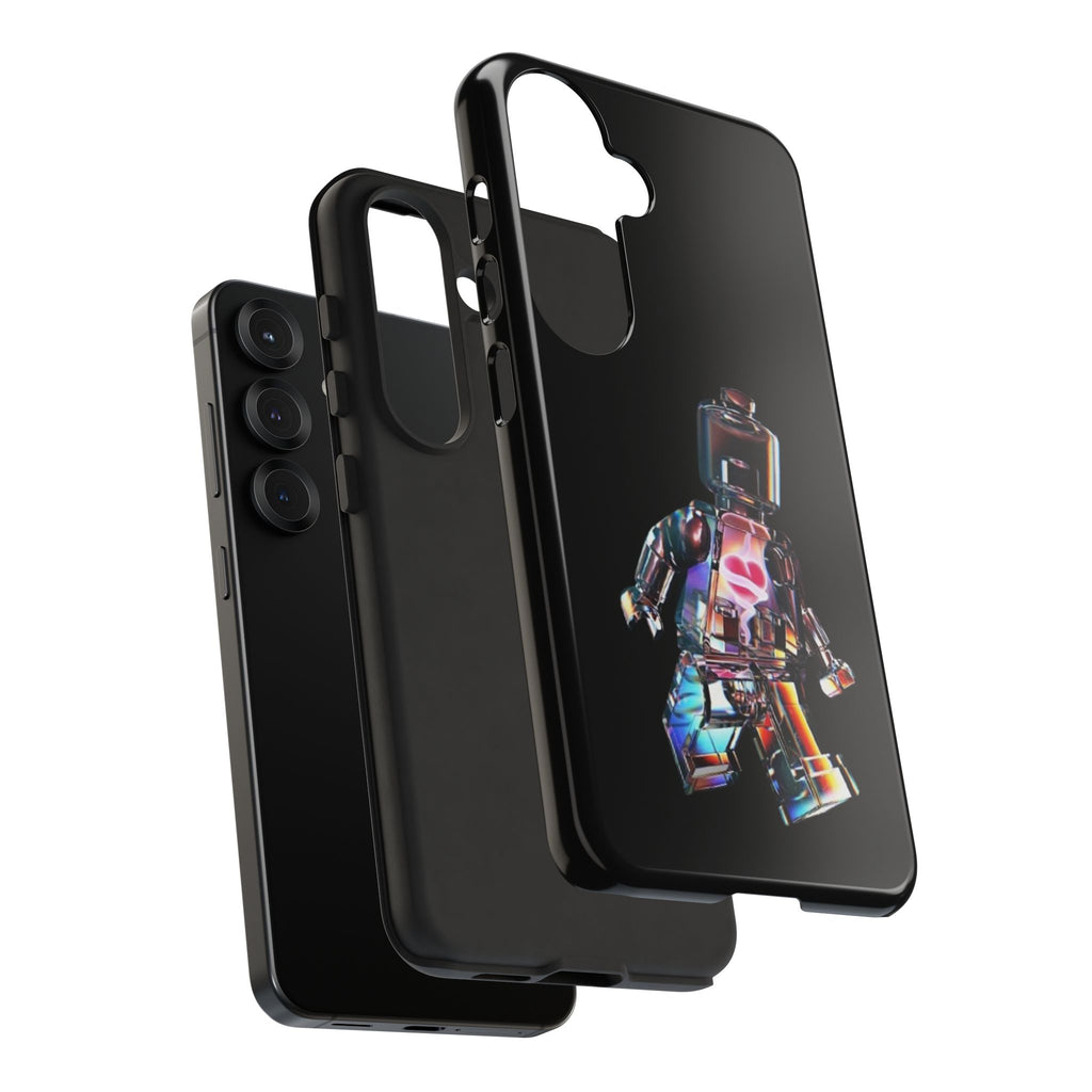 Holographic Brickman Phone Case