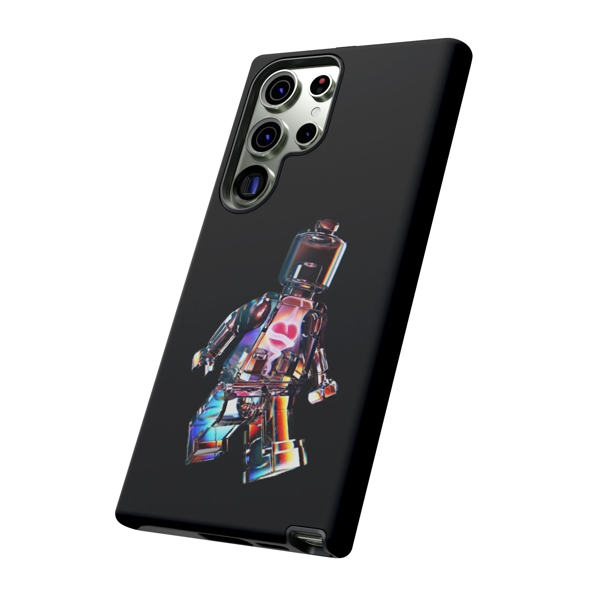 Holographic Brickman Phone Case