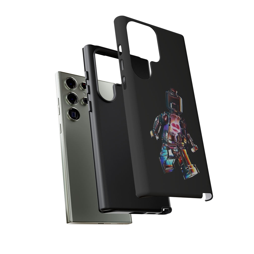 Holographic Brickman Phone Case