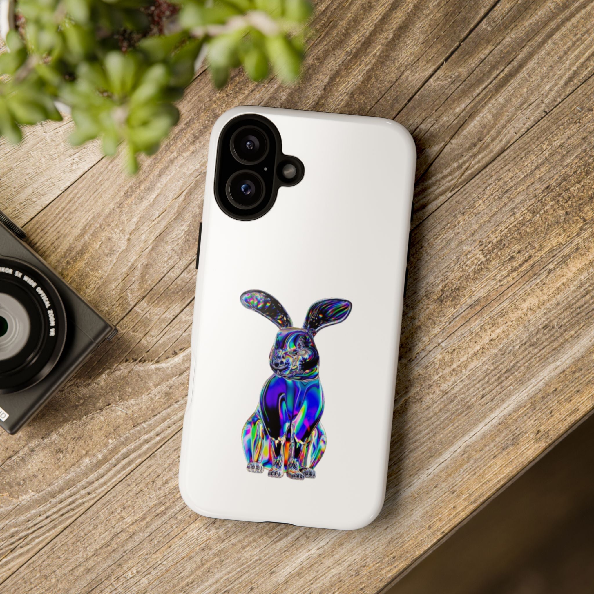 Holographic Bunny Phone Case