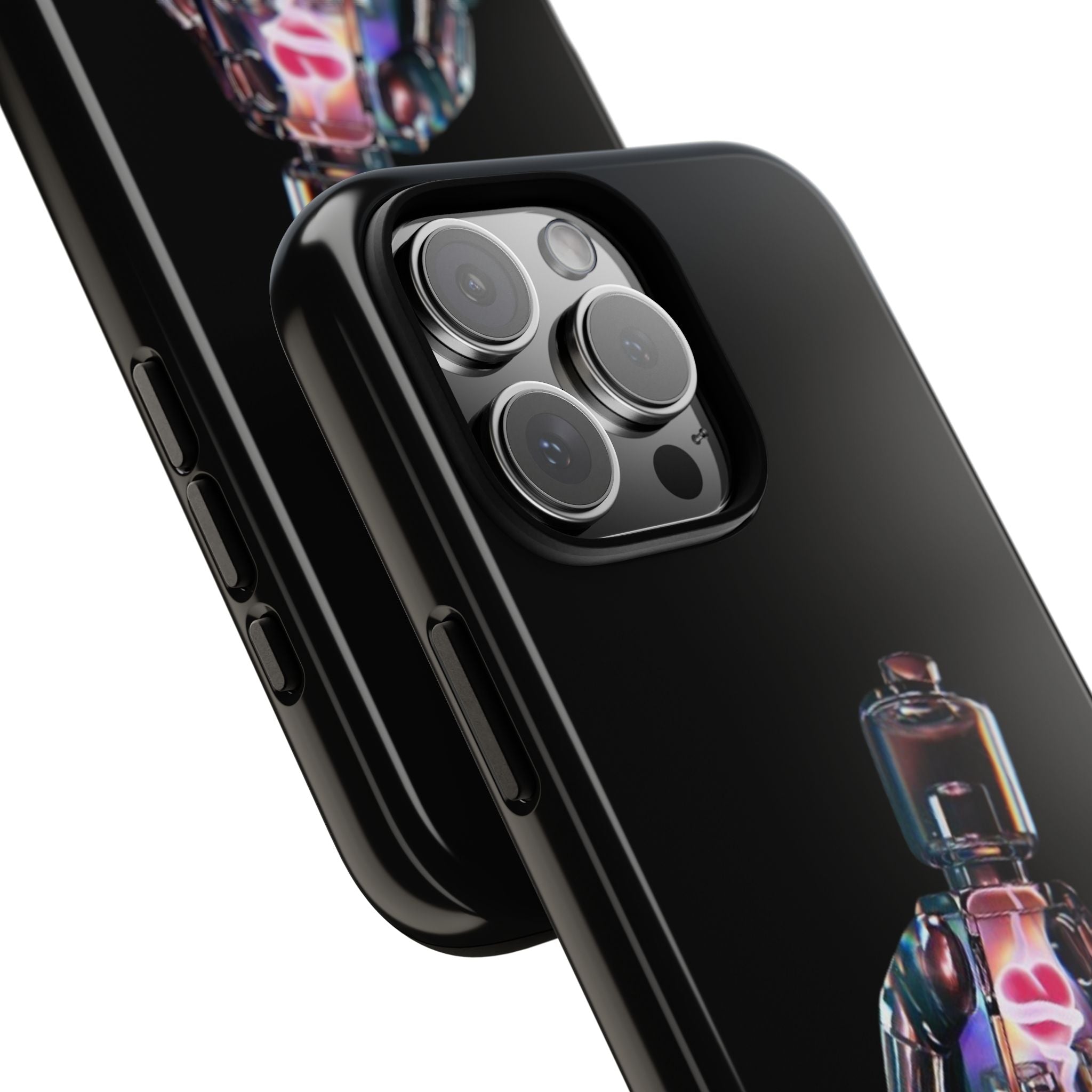 Holographic Brickman Phone Case