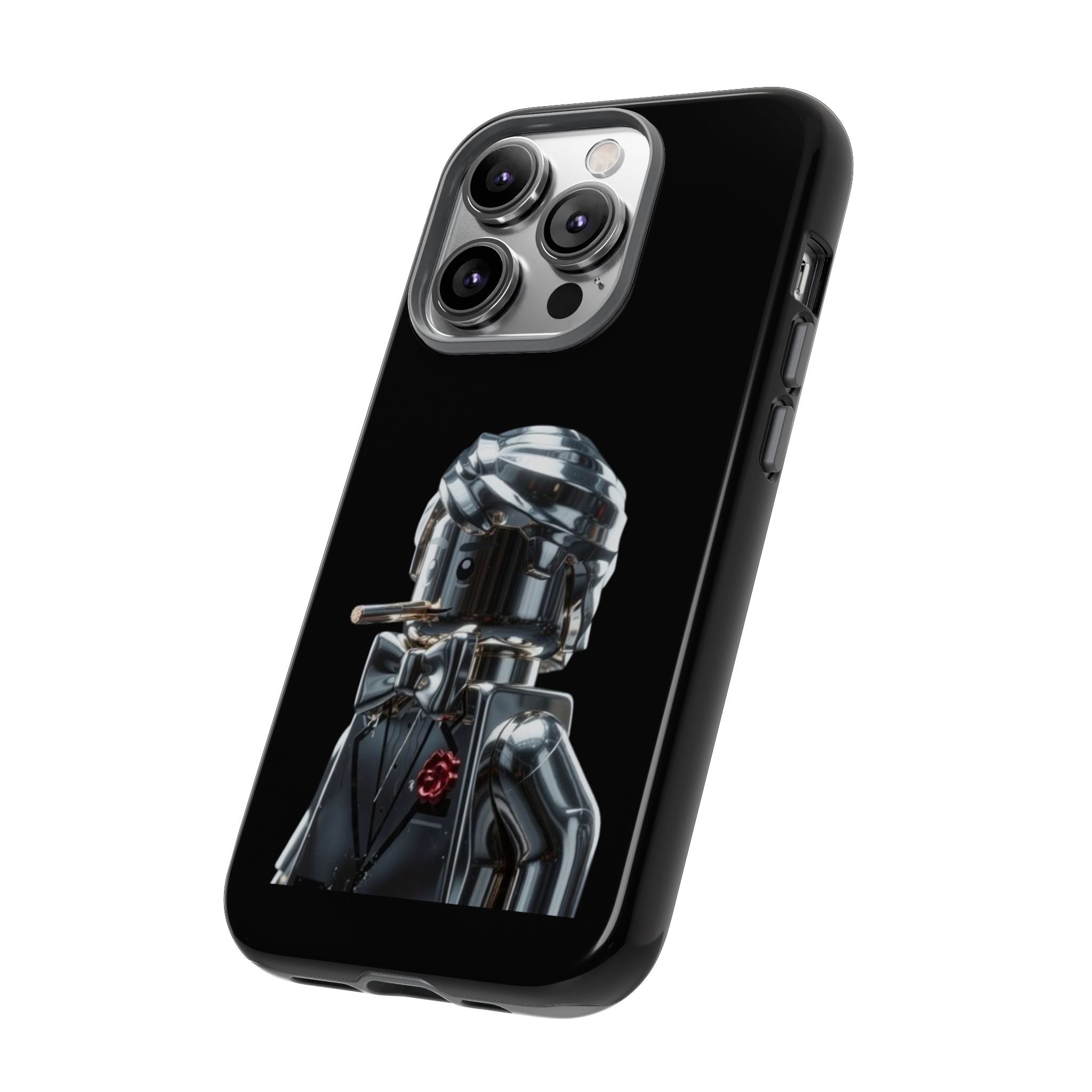 Shiny Brickman Phone Case