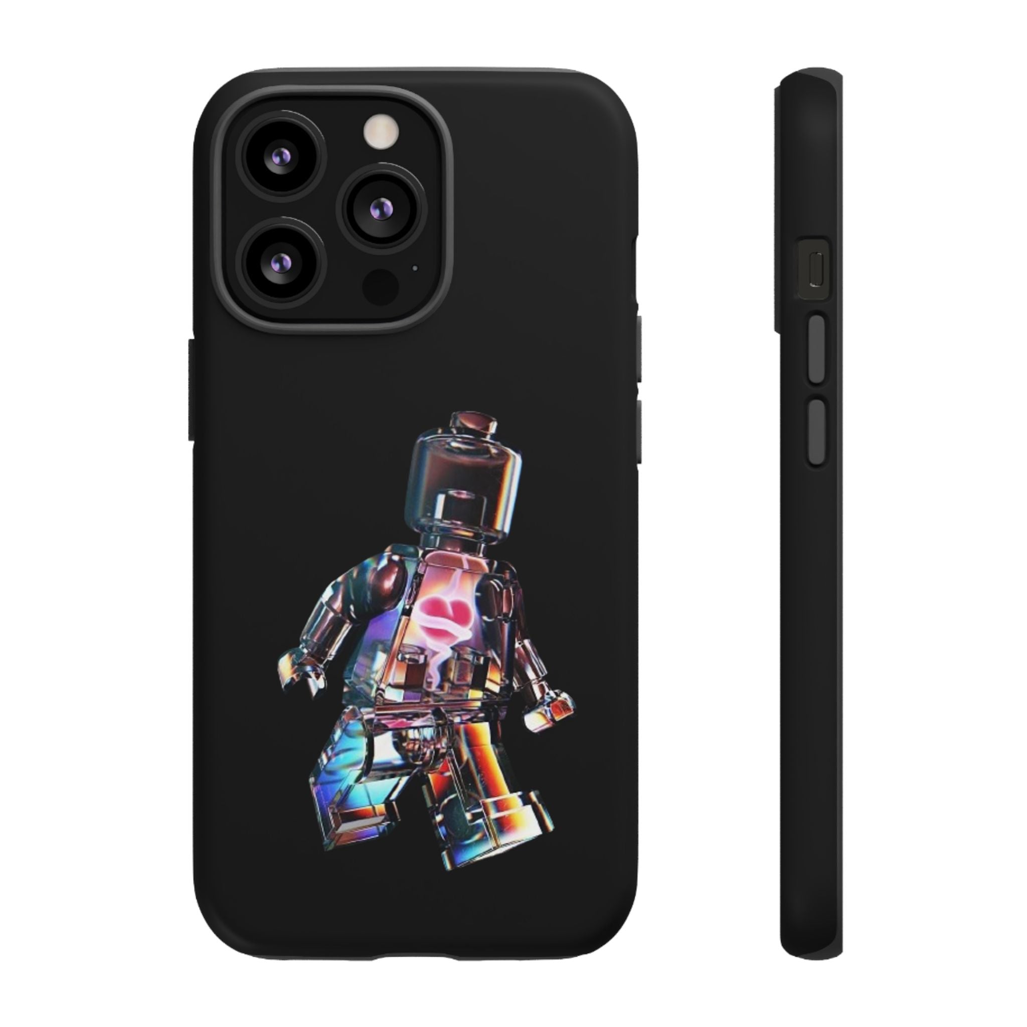 Holographic Brickman Phone Case