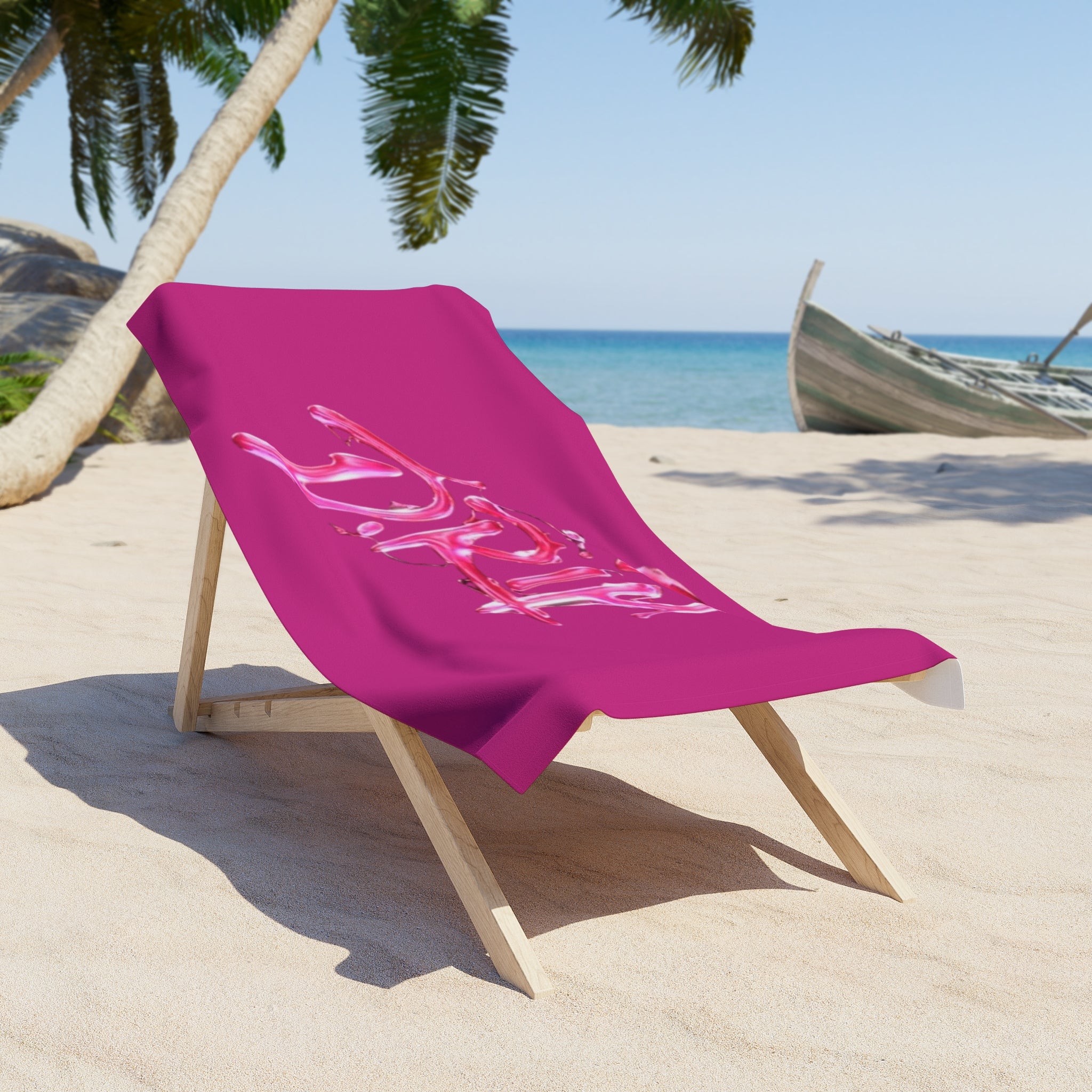 Drip Melt Beach Towel