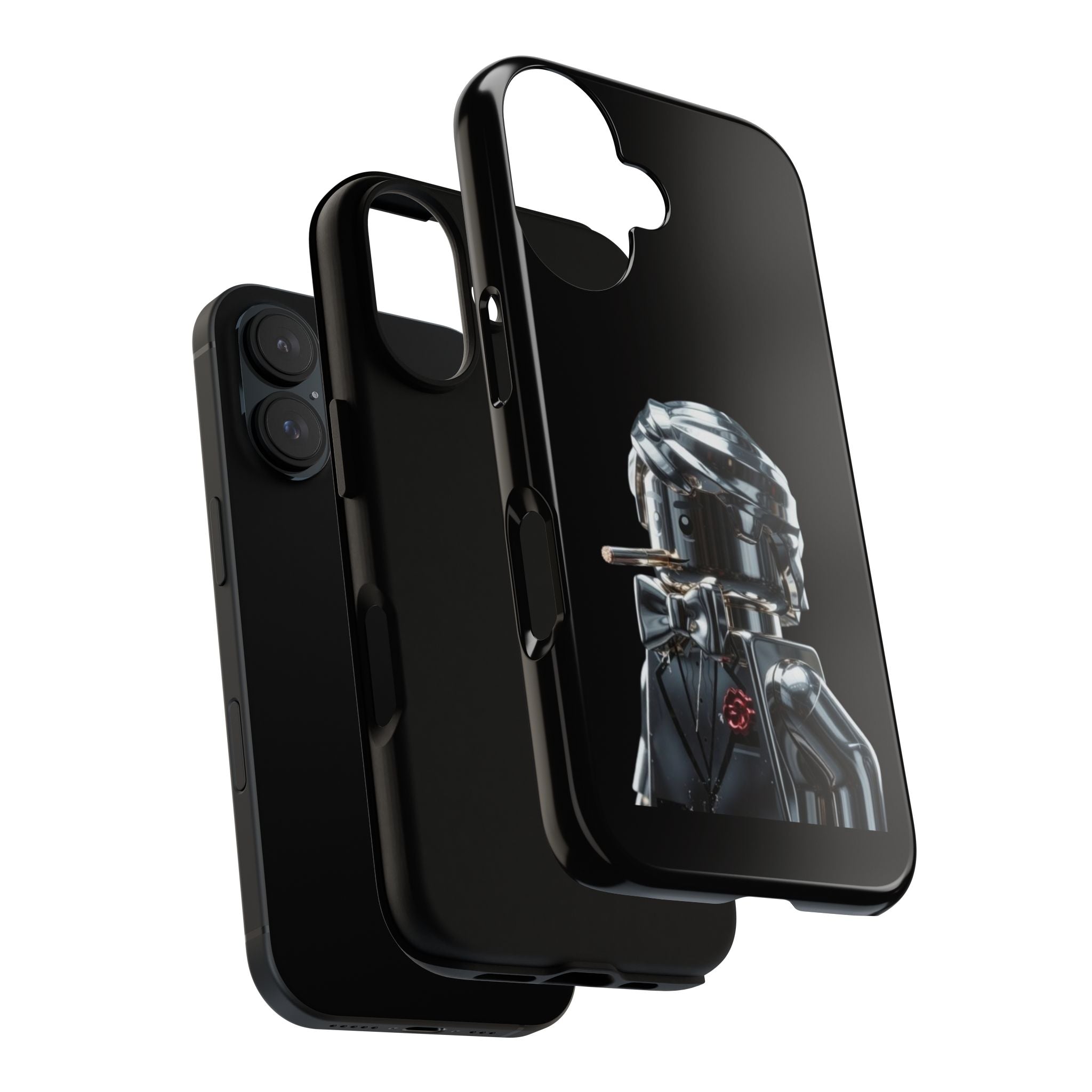 Shiny Brickman Phone Case