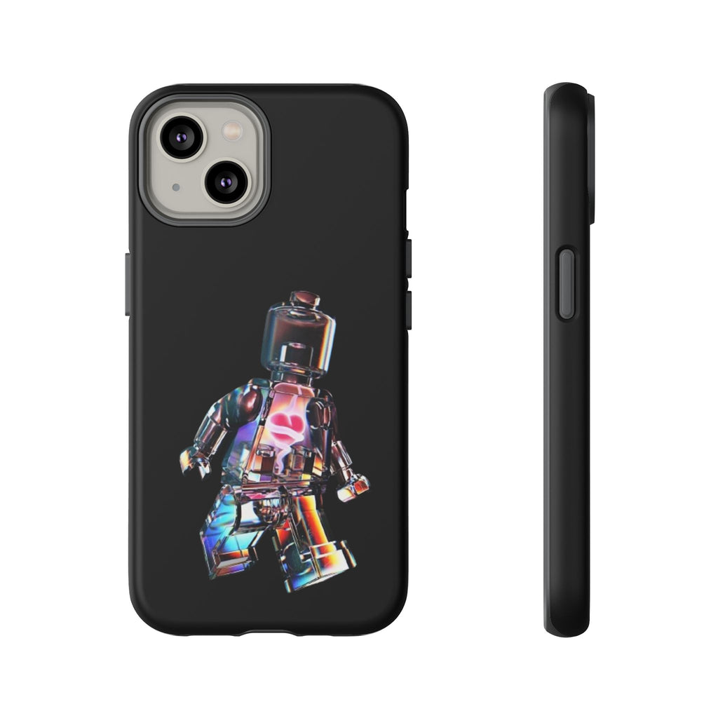 Holographic Brickman Phone Case