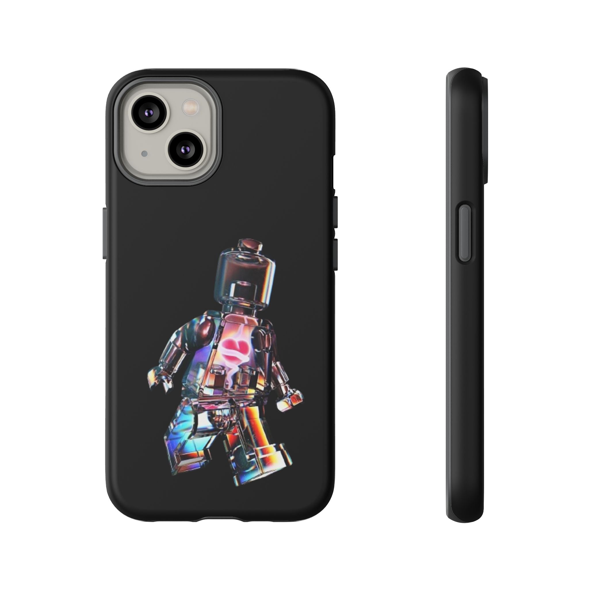 Holographic Brickman Phone Case