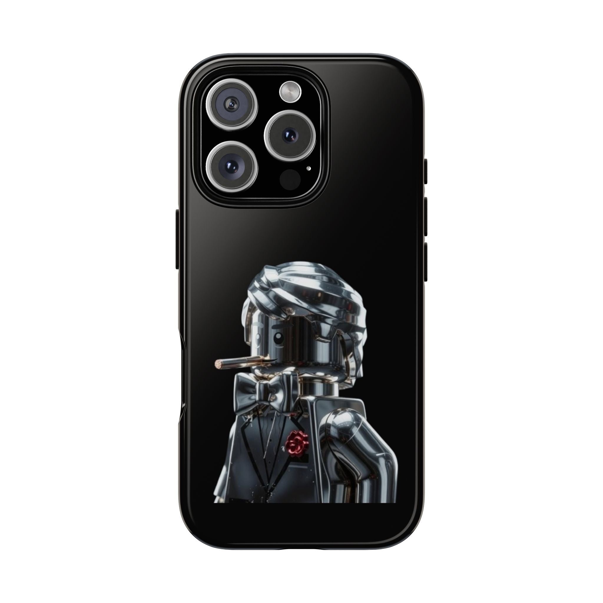 Shiny Brickman Phone Case