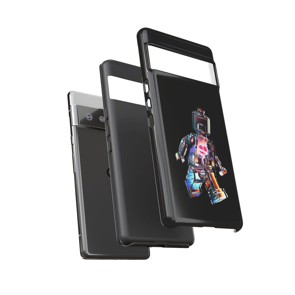Holographic Brickman Phone Case