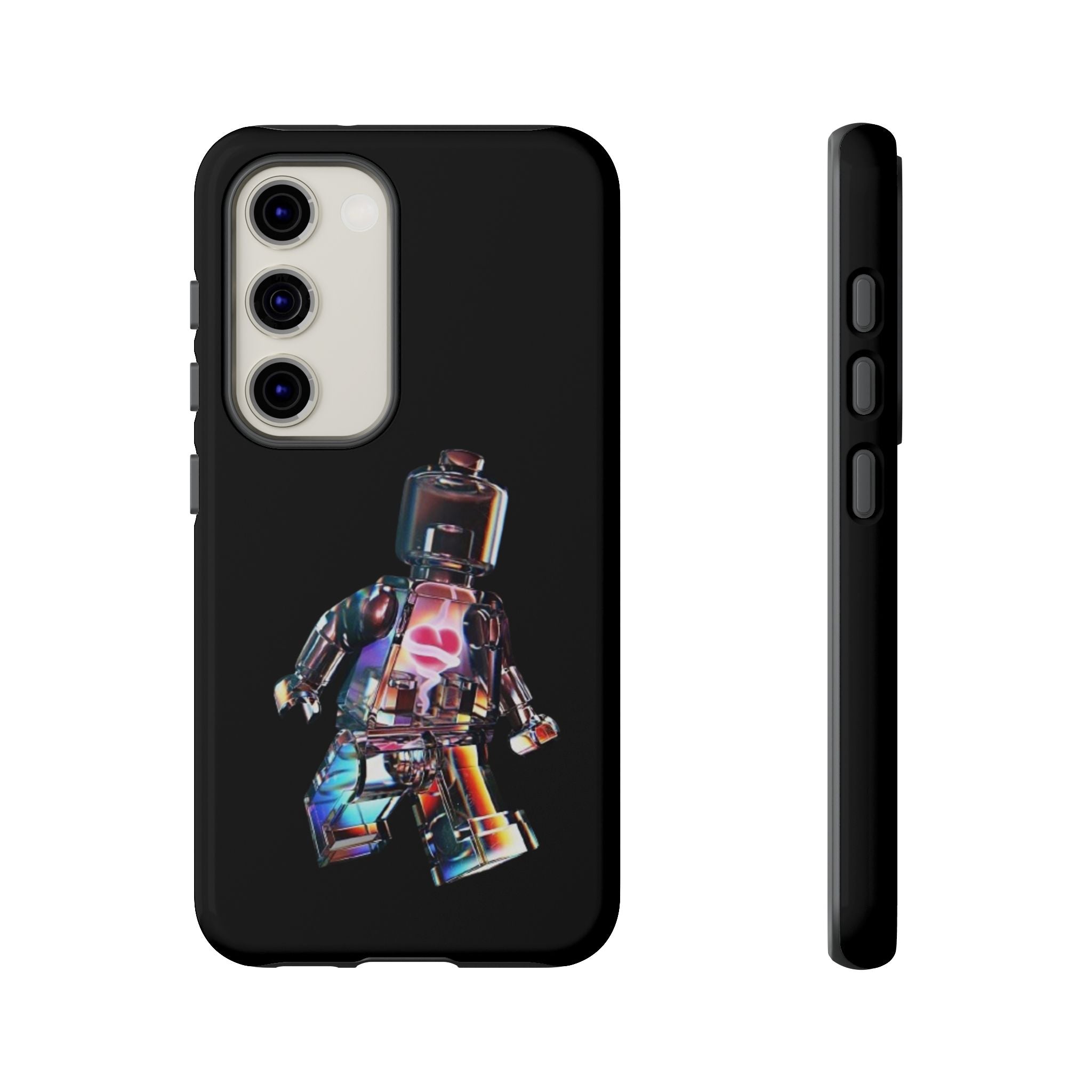 Holographic Brickman Phone Case