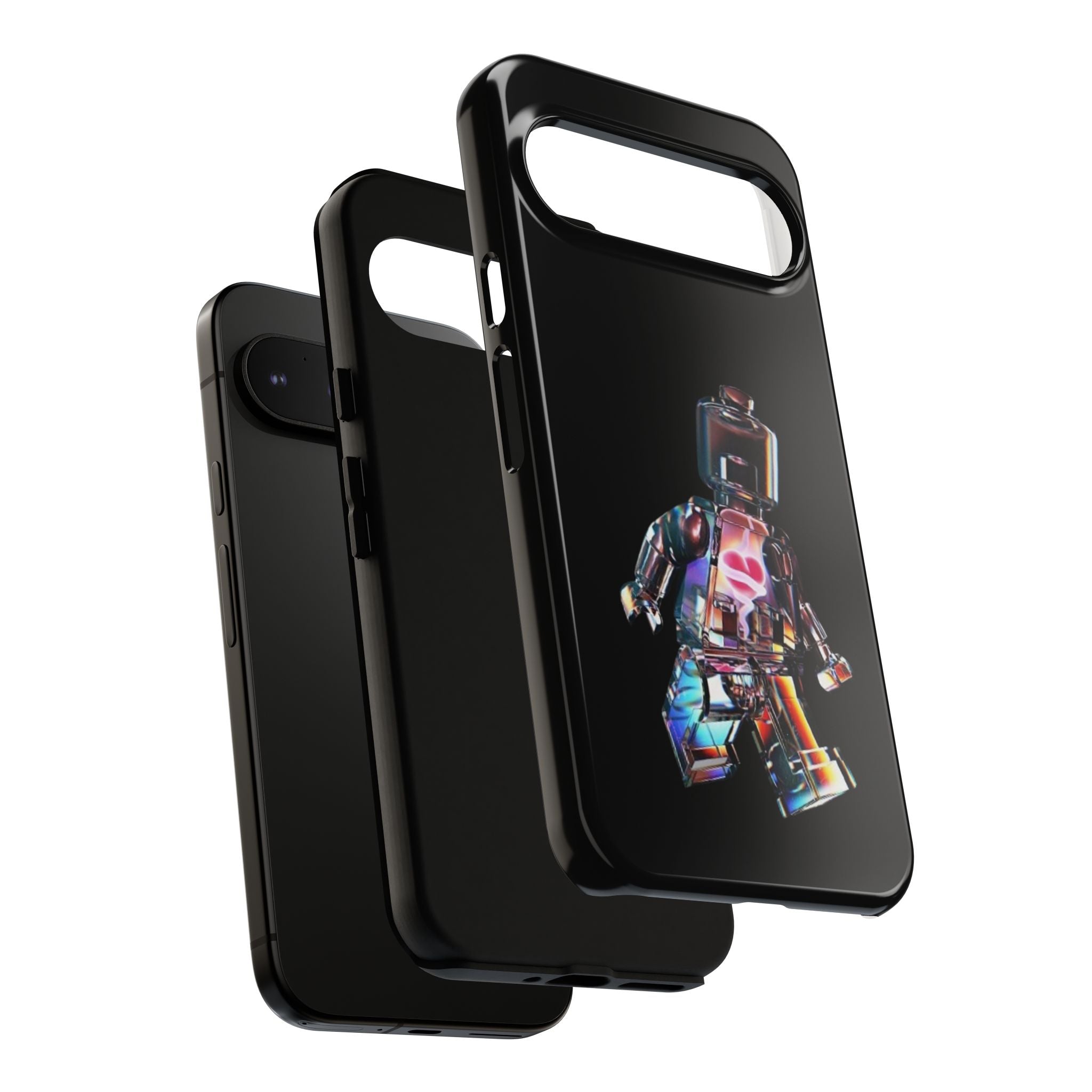 Holographic Brickman Phone Case