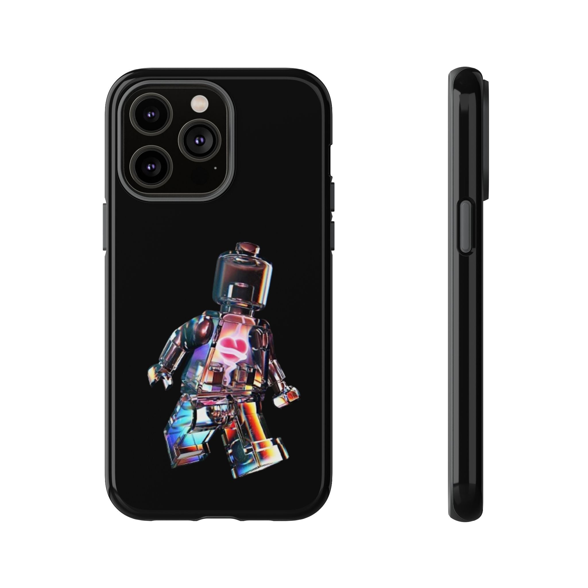 Holographic Brickman Phone Case
