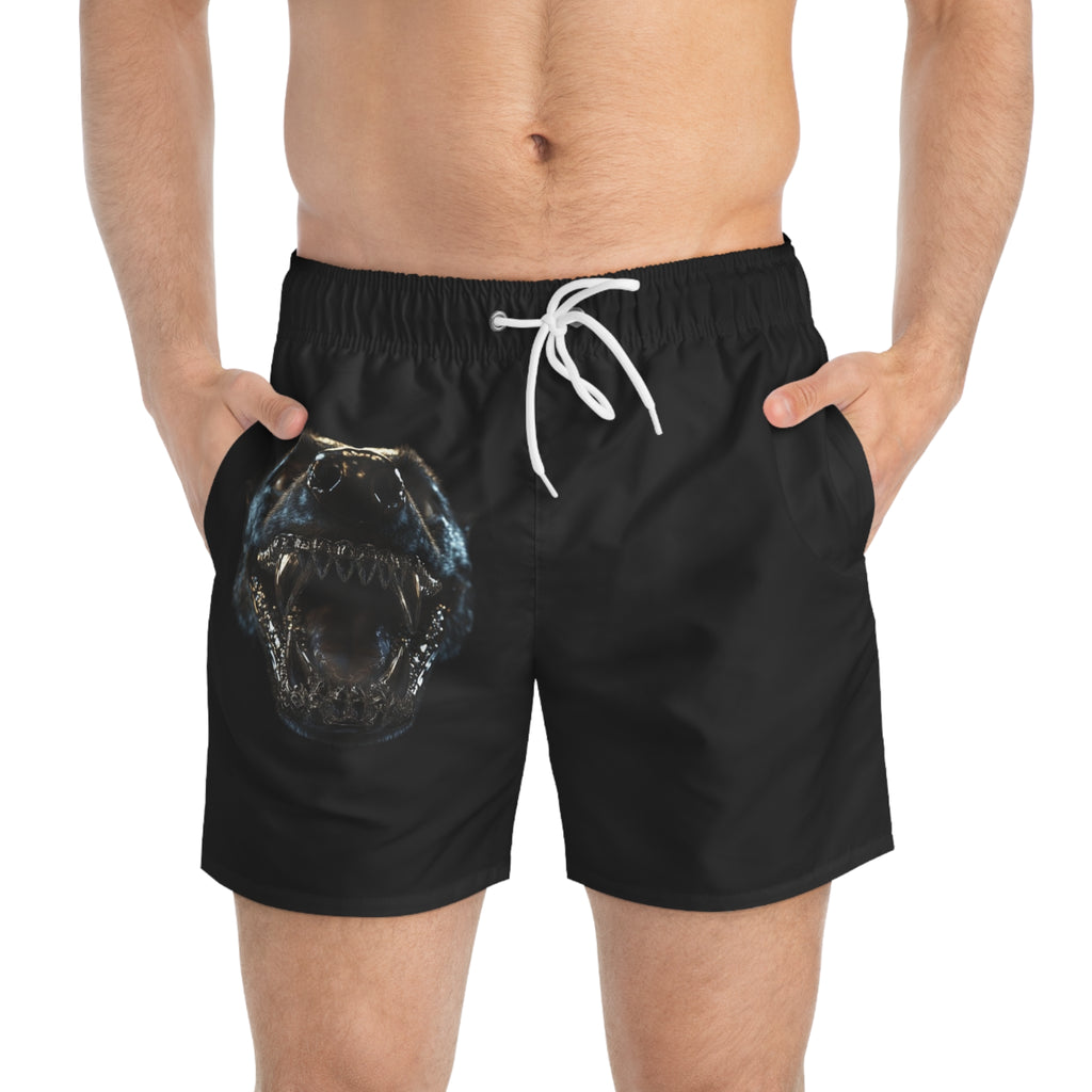Golden Fang Swim Trunks
