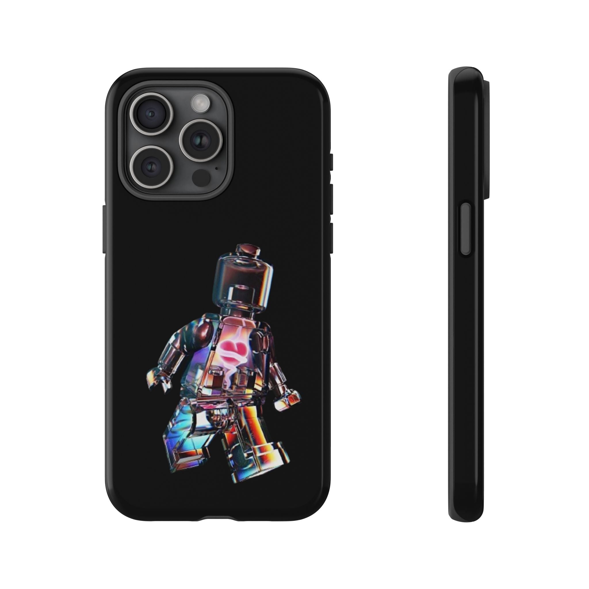 Holographic Brickman Phone Case