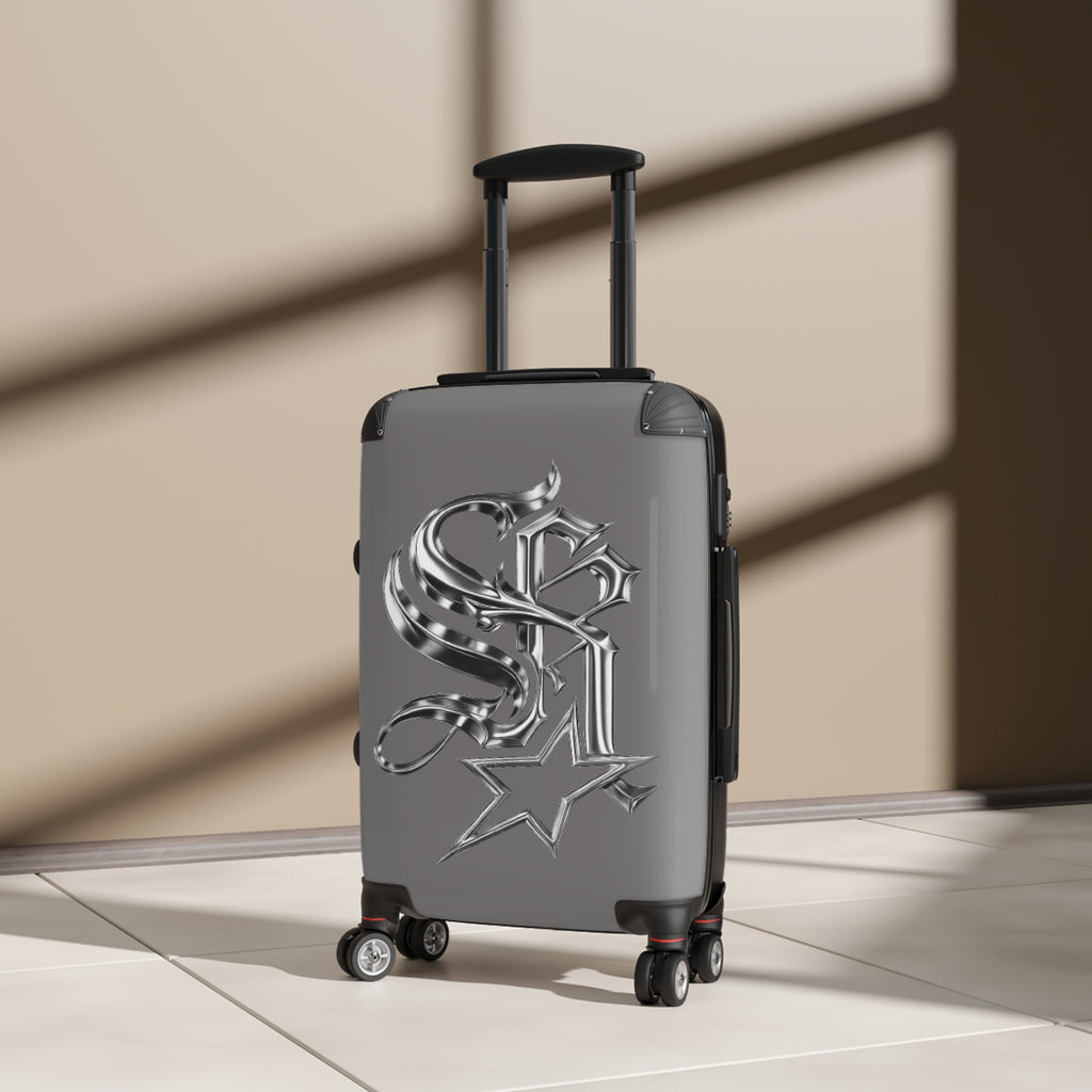 Shiny Metal Suitcase