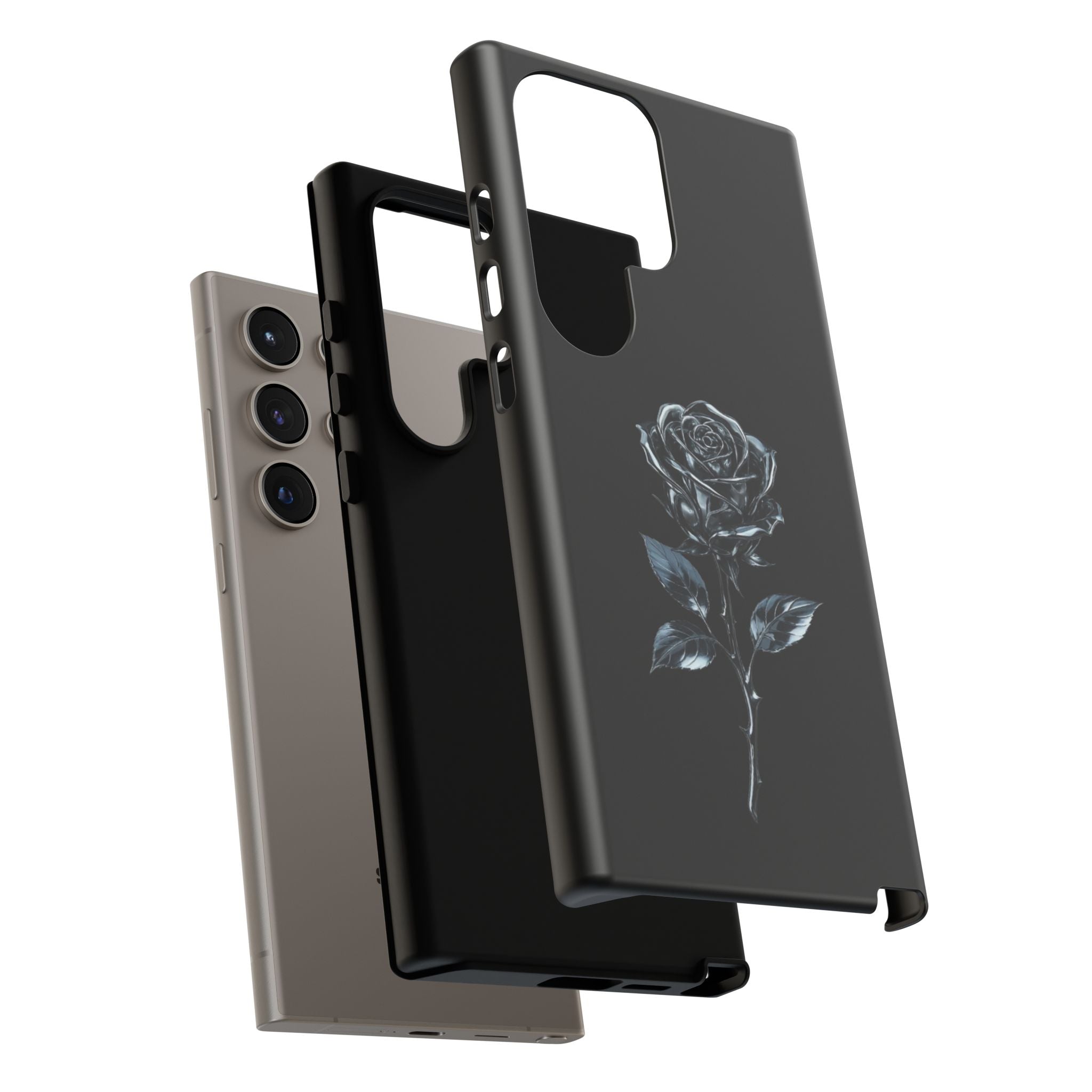 Metallic Rose Phone Case