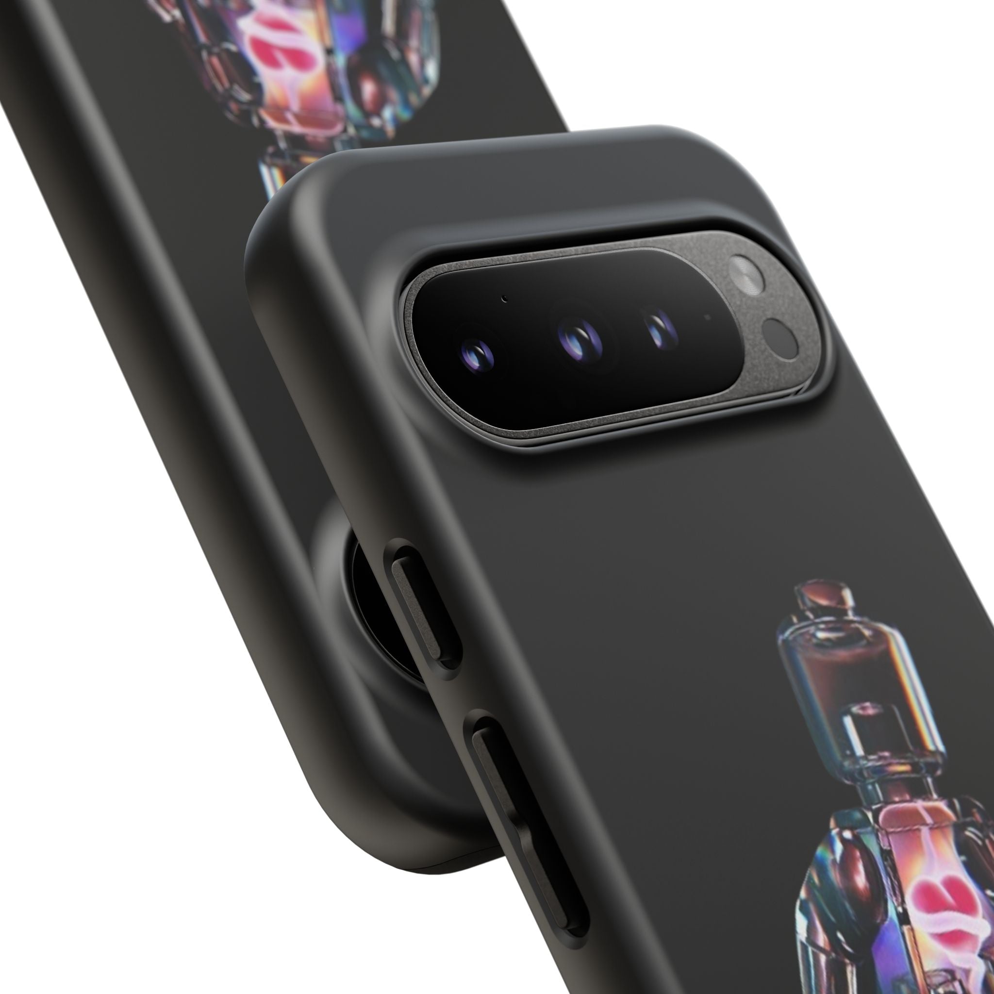 Holographic Brickman Phone Case