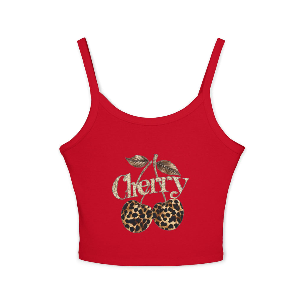 Leopard Cherry Tank