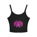 Pink Rhinestone Skull Tank