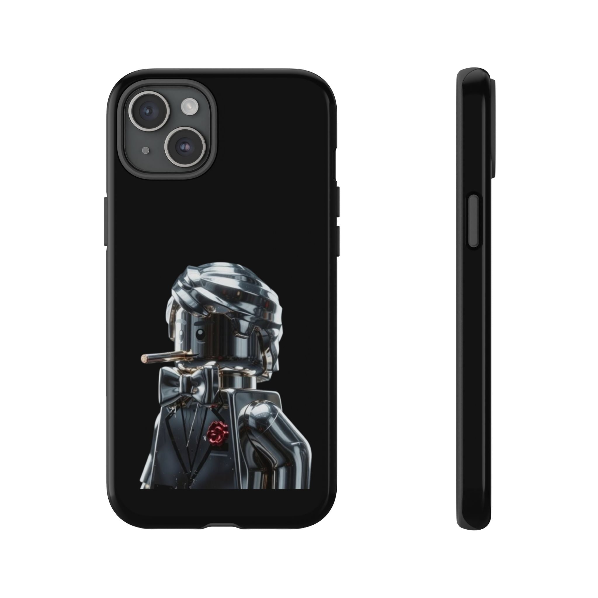 Shiny Brickman Phone Case