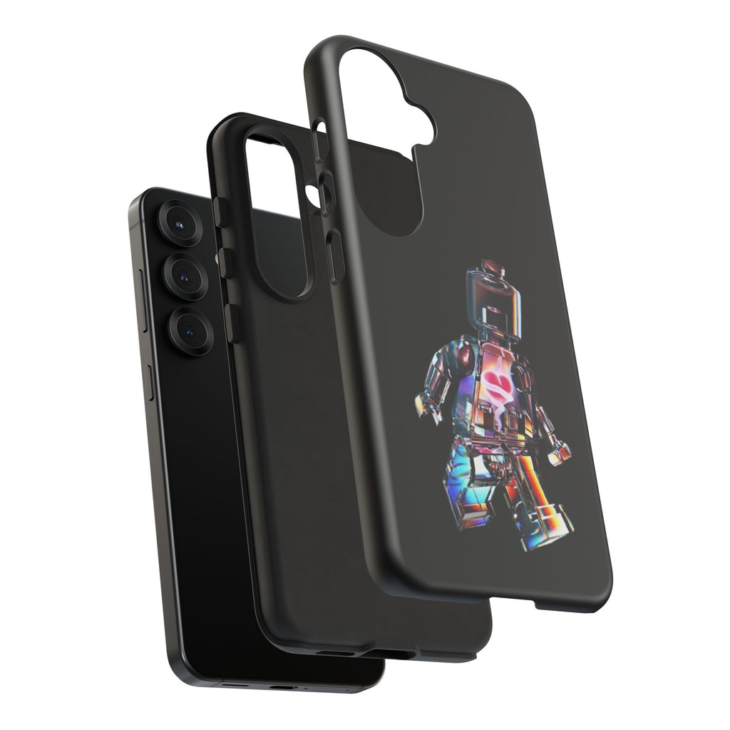 Holographic Brickman Phone Case