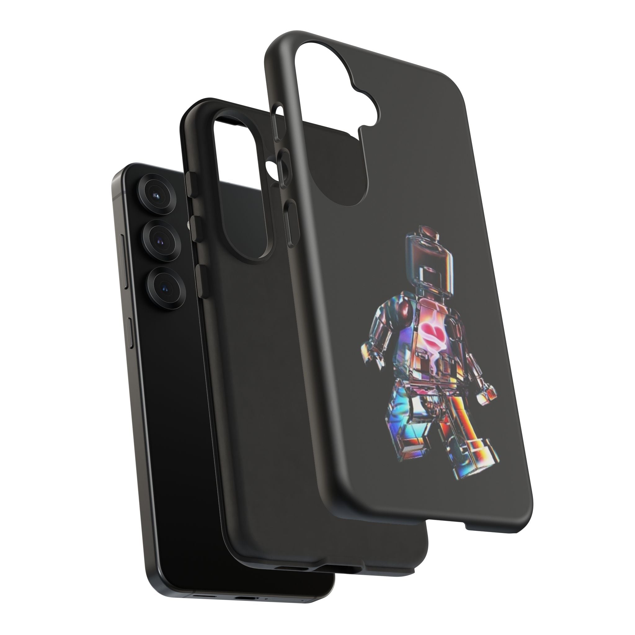 Holographic Brickman Phone Case