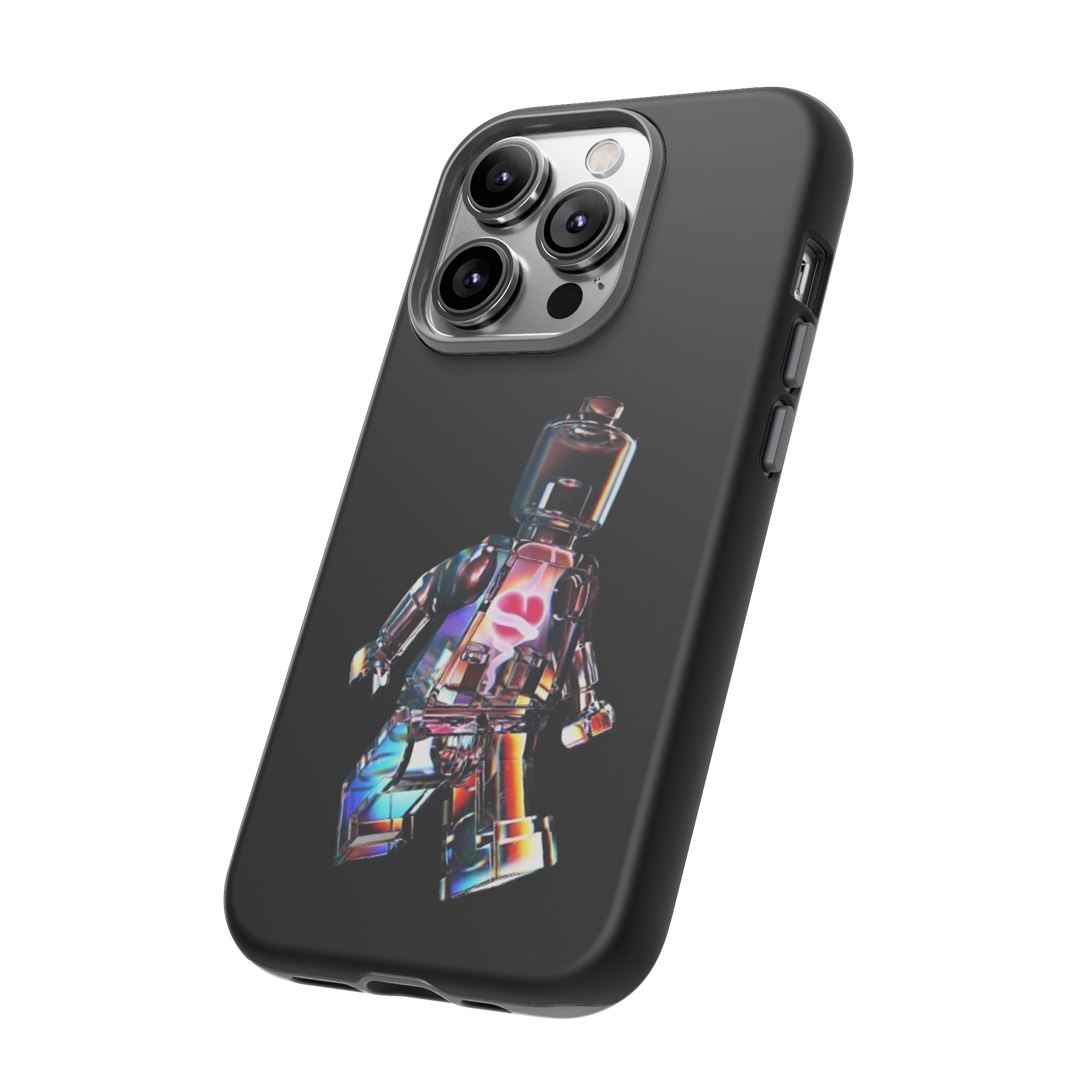 Holographic Brickman Phone Case