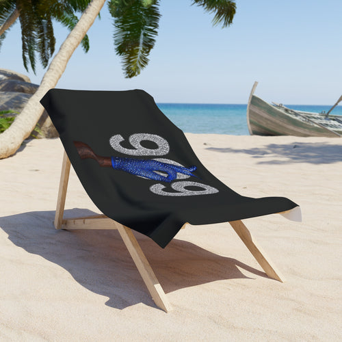 999 Diamond Glove Beach Towel