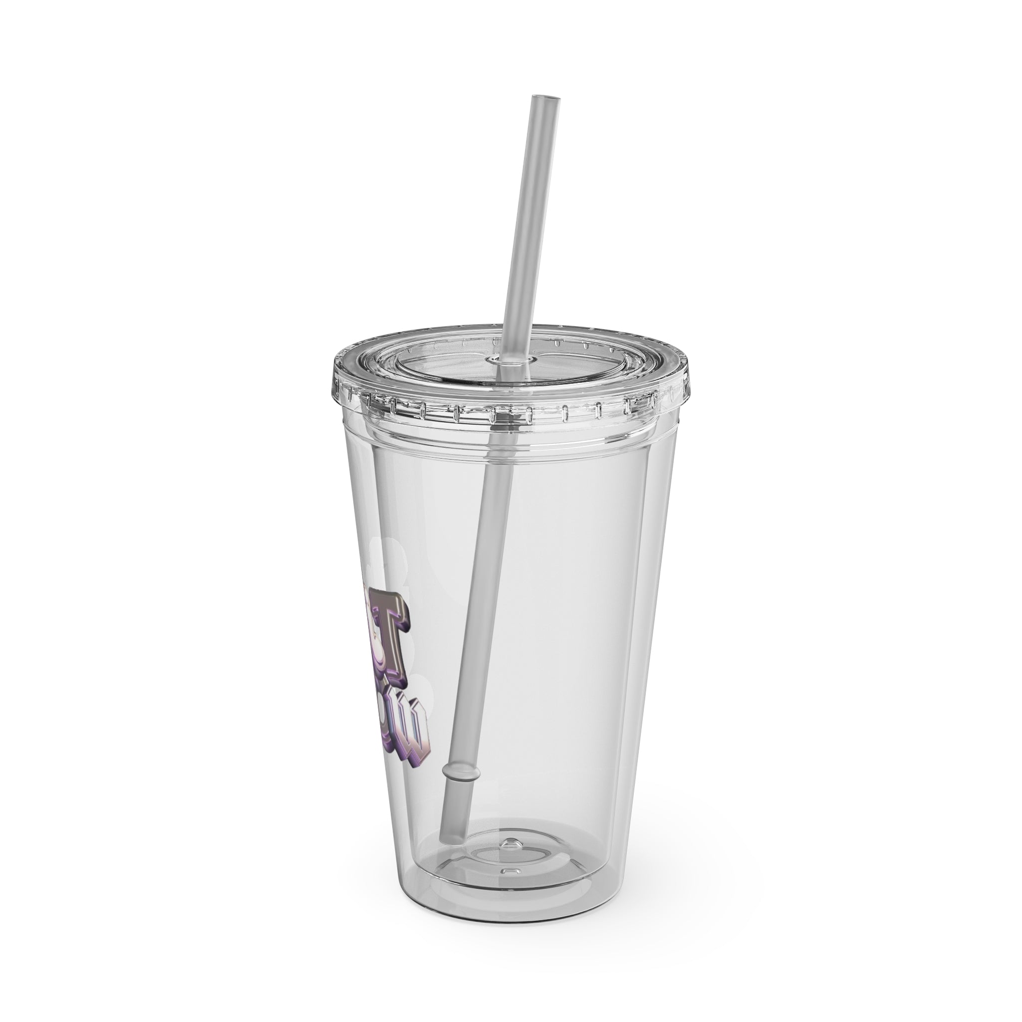 S Show Tumbler with Straw, 16oz