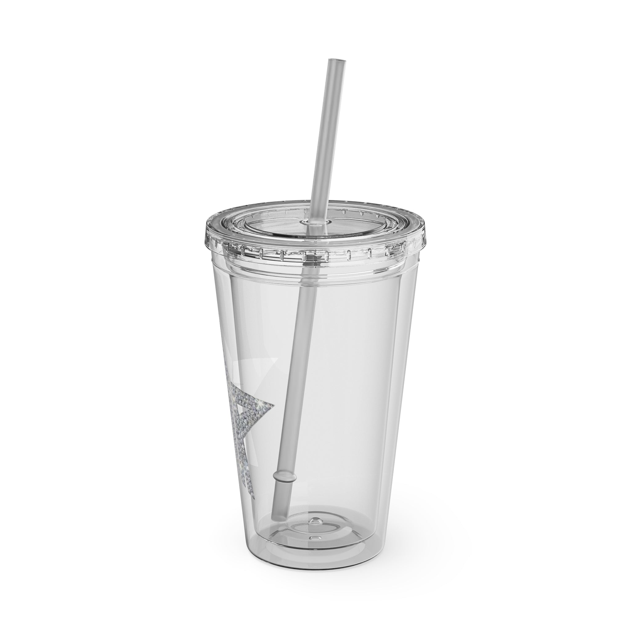 VVS Star Tumbler with Straw, 16oz